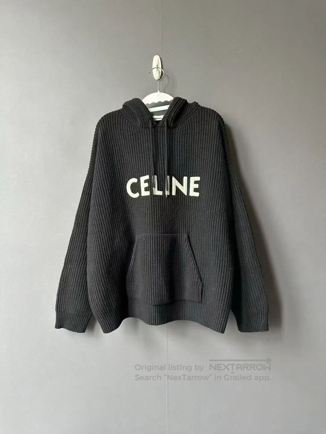 Celine CELINE Black Sweater Hoodie| Size US S / EU 44-46 / 1 - 1 Thumbnail
