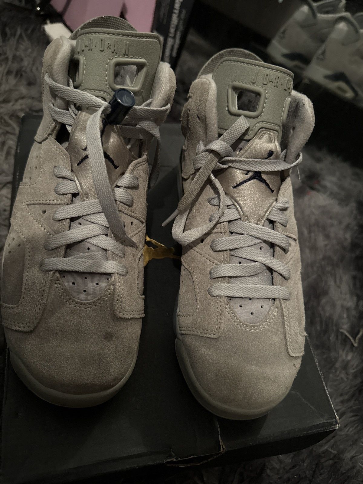 Jordan Brand Air jordan 6 retro GS Size US 6.5 / EU 39-40 - 4 Thumbnail