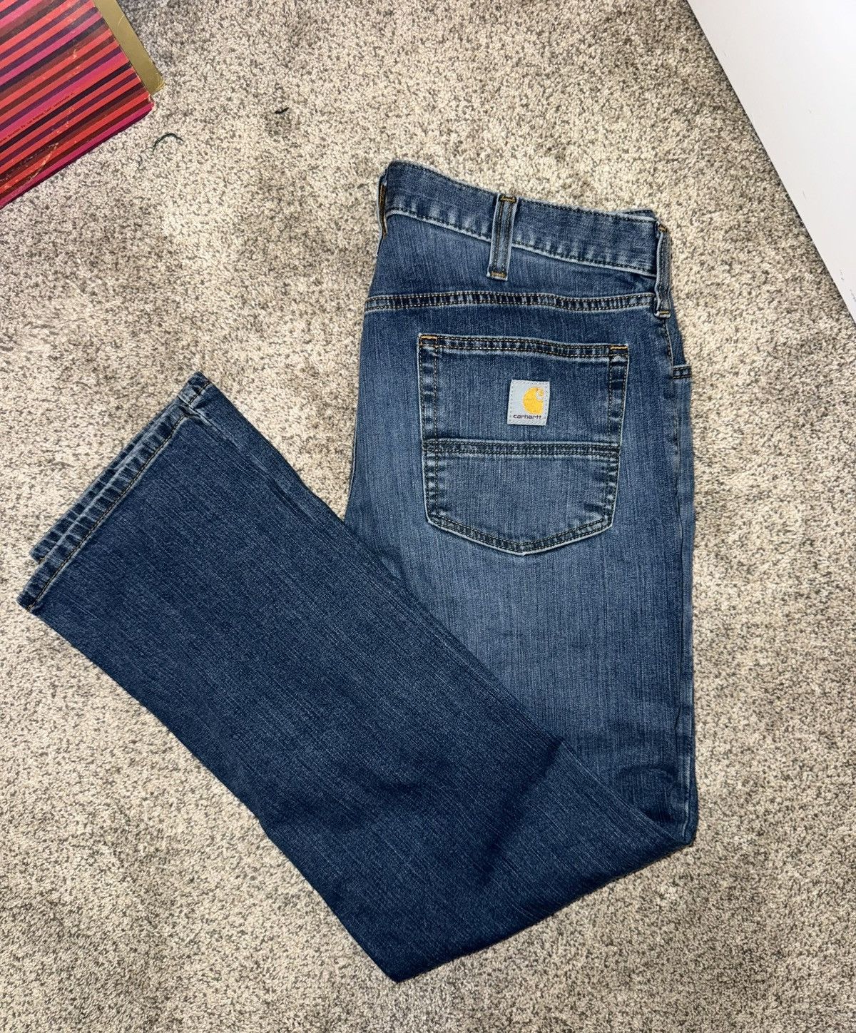 Carhartt Carhartt dark denim jeans 34x40 Size US 34 / EU 50 - 1 Thumbnail