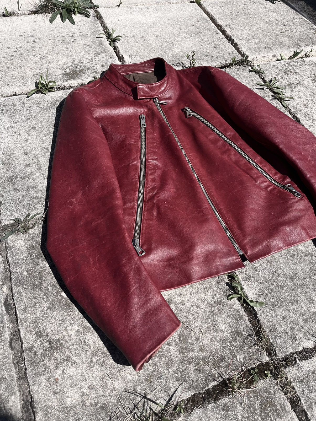 Maison Margiela SS00 Maison Martin Margiela 5 zip leather jacket
