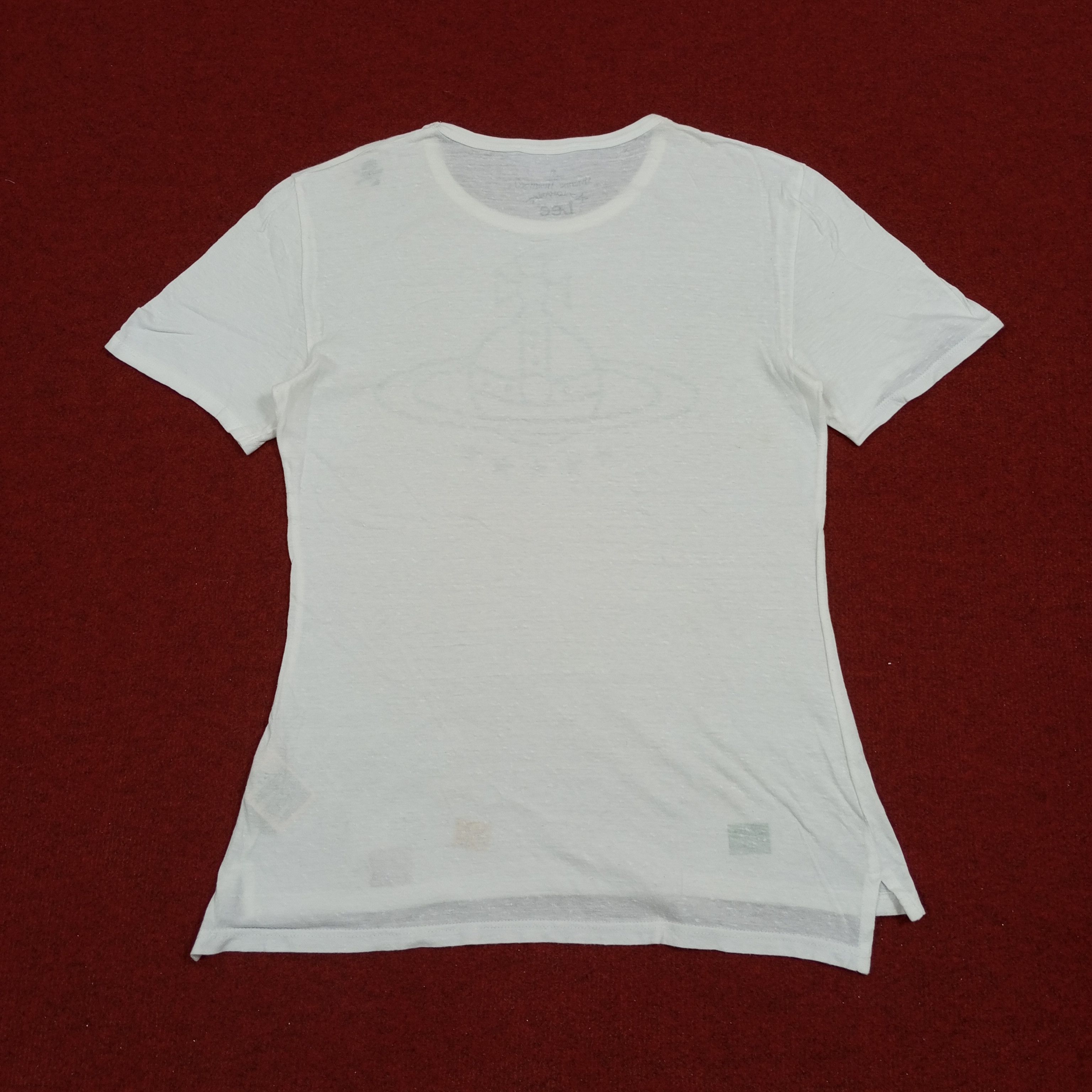 Lee × Vintage × Vivienne Westwood Vivienne Westwood X Lee Designer Punk Fashion Style Tshirt Size S / US 4 / IT 40 - 3 Thumbnail