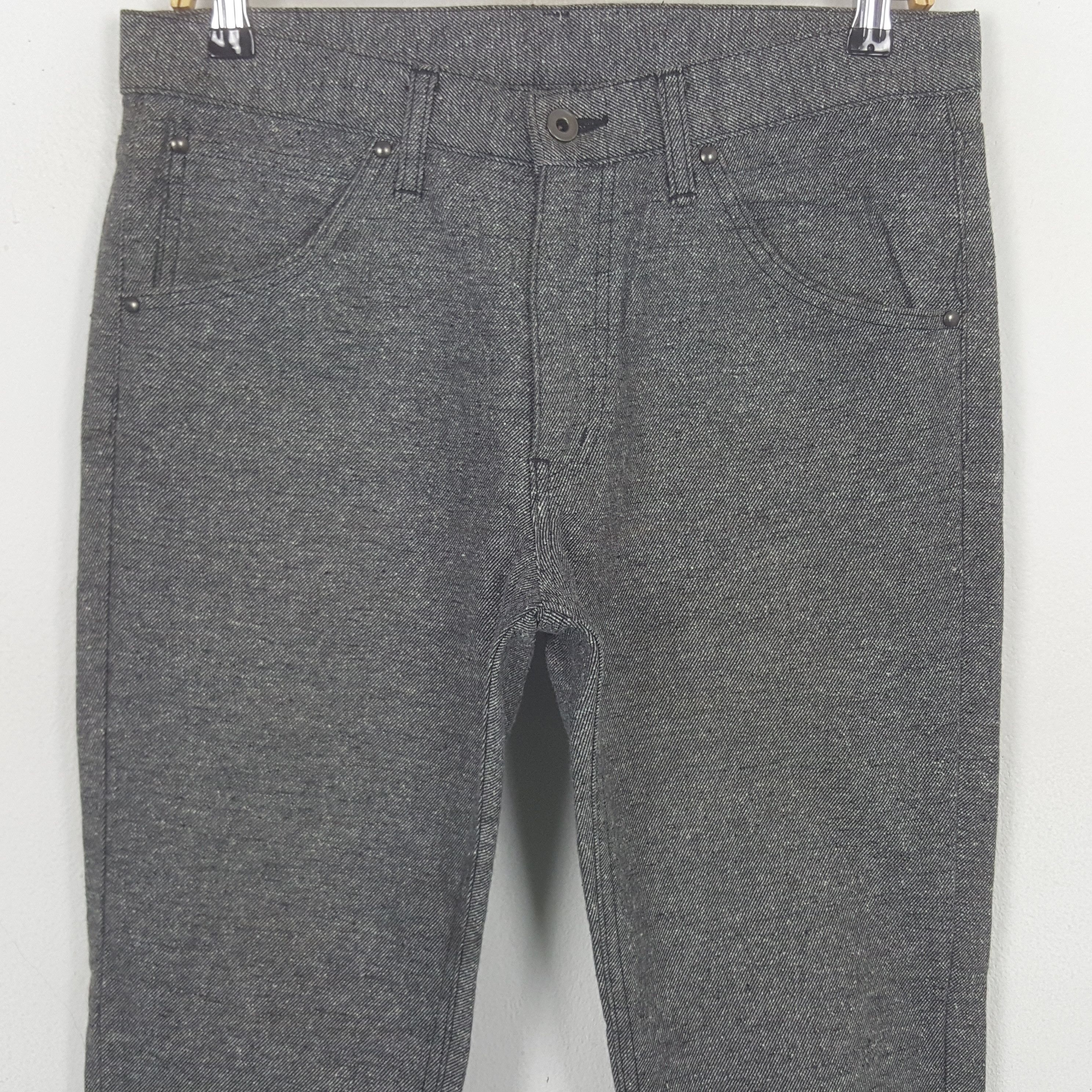Wrangler Vintage Wrangler Casual Grey Pants Size US 32 / EU 48 - 2 Thumbnail