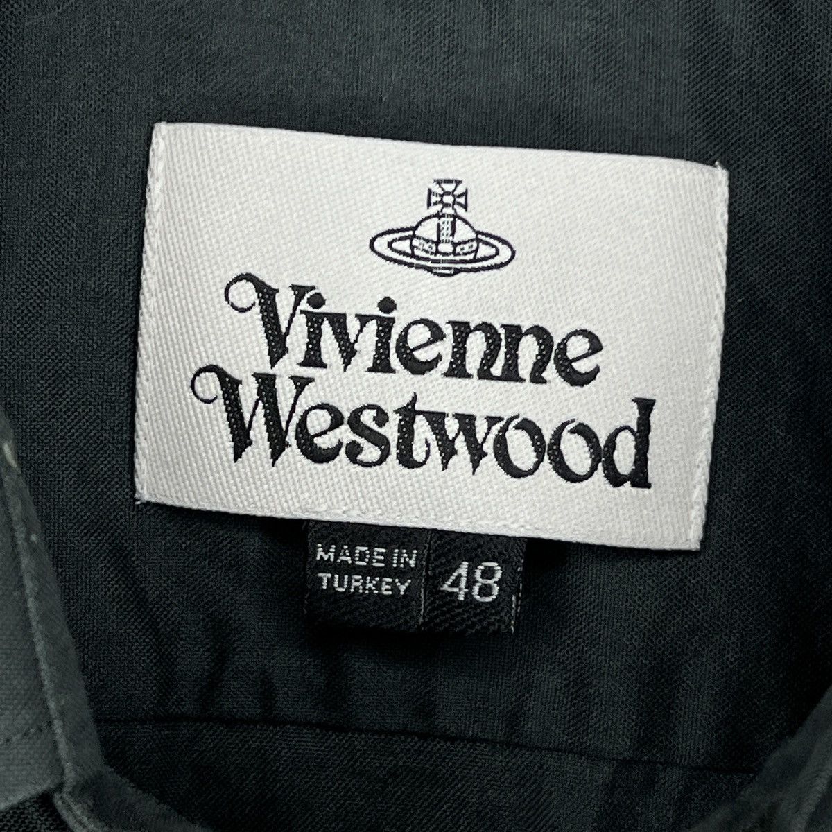 Vivienne Westwood Vivienne Westwood Short Sleeve Pocket Orb Logo Button Shirt Size US M / EU 48-50 / 2 - 5 Thumbnail