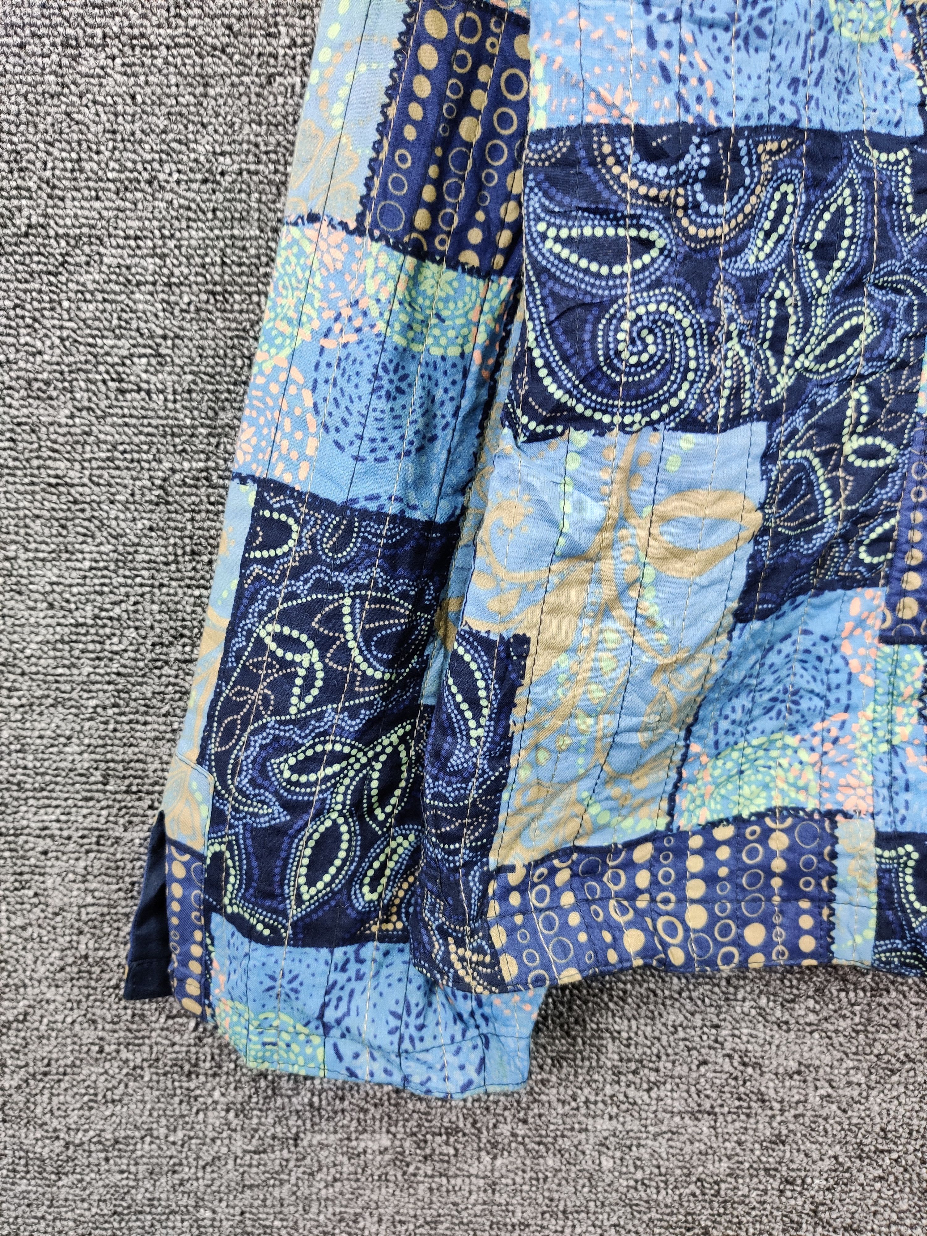 The Unbranded Brand Patchwork Boro Quilted Reversible Jacket Like Kapital Size US M / EU 48-50 / 2 - 4 Thumbnail