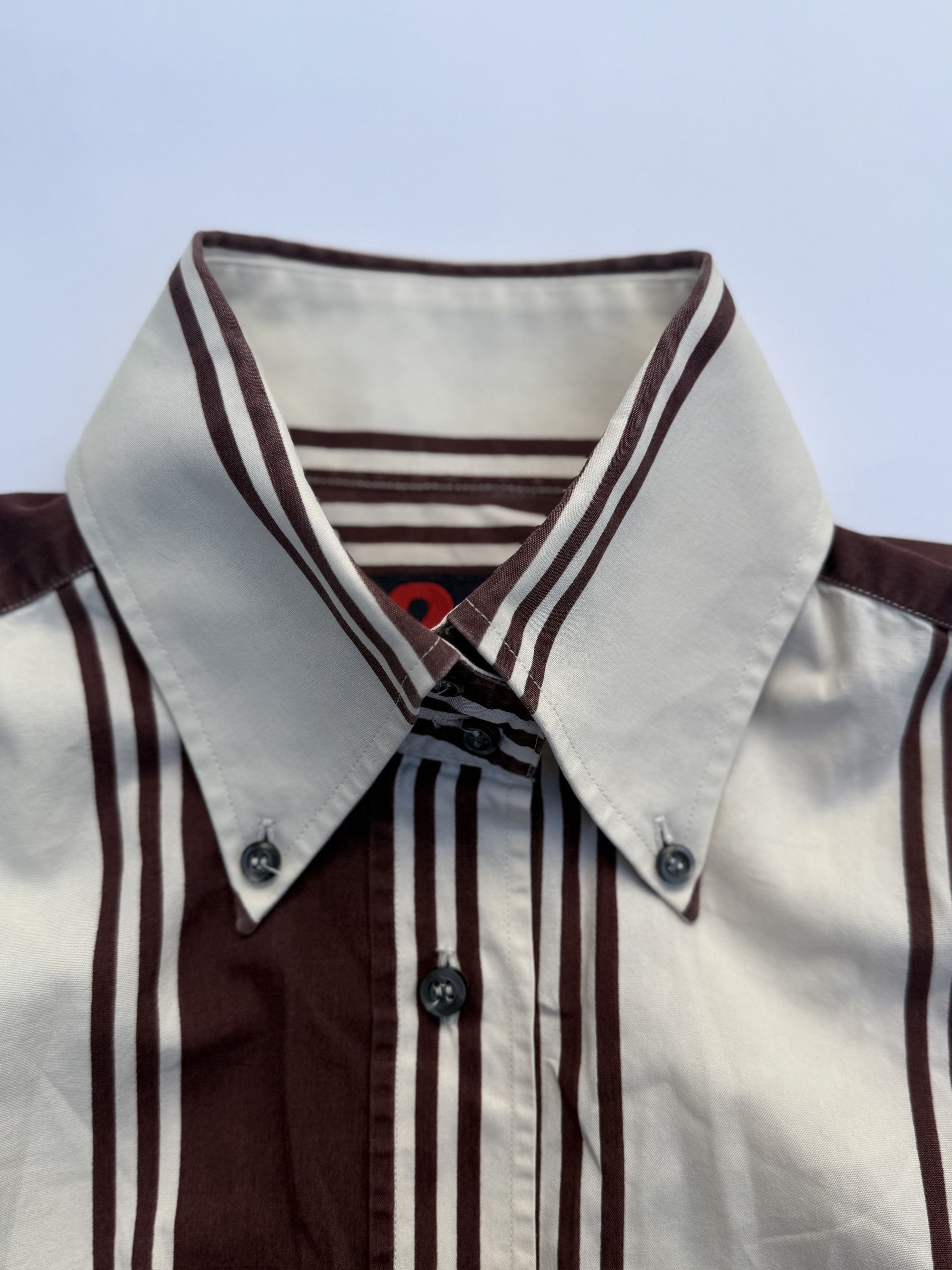 Dolce & Gabbana Vintage Women's Dolce & Gabbana Striped Shirt Size S / US 4 / IT 40 - 5 Thumbnail