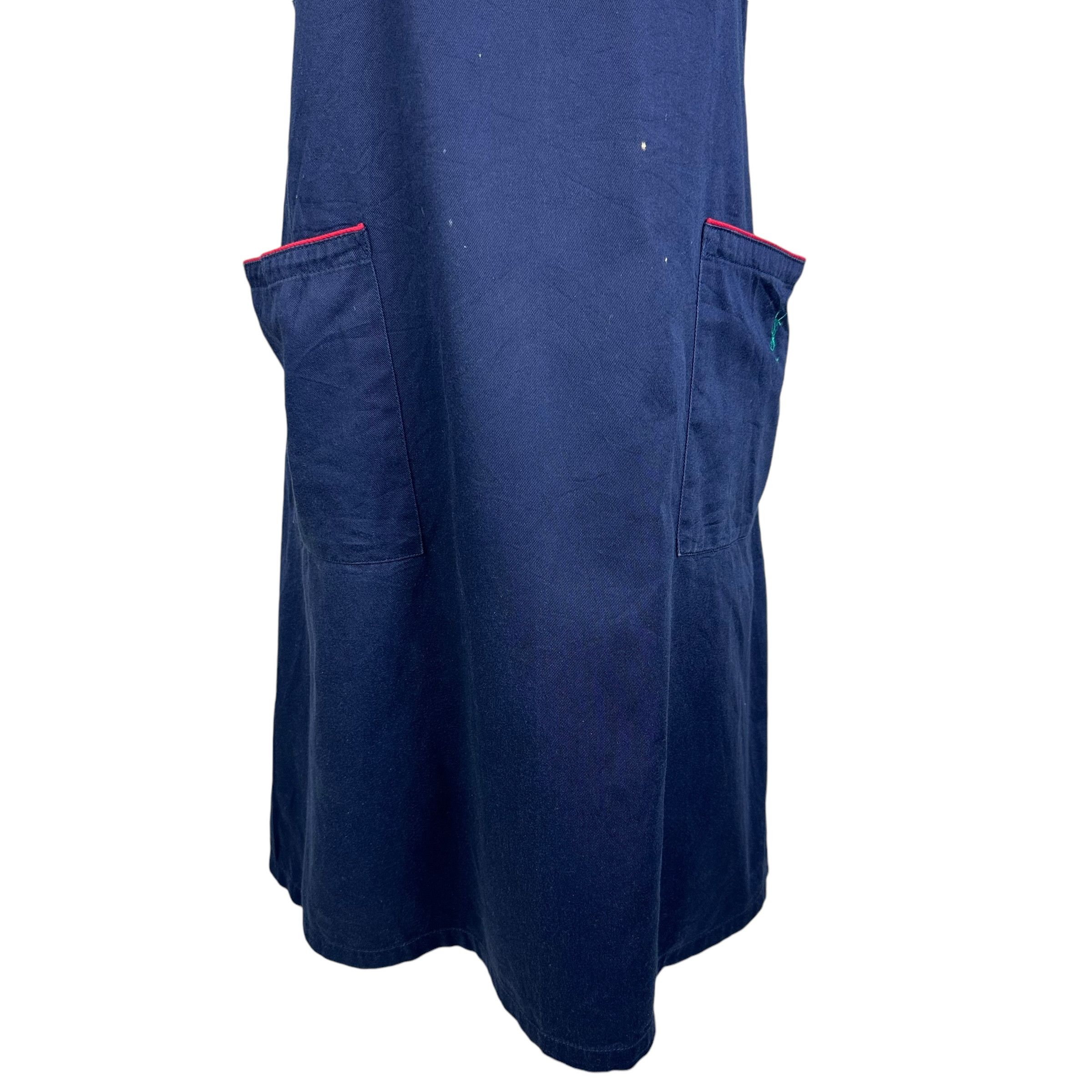 Yves Saint Laurent Yves Saint Laurent Embroidery Flower Logo Apron #A52-1215 Size ONE SIZE - 4 Thumbnail