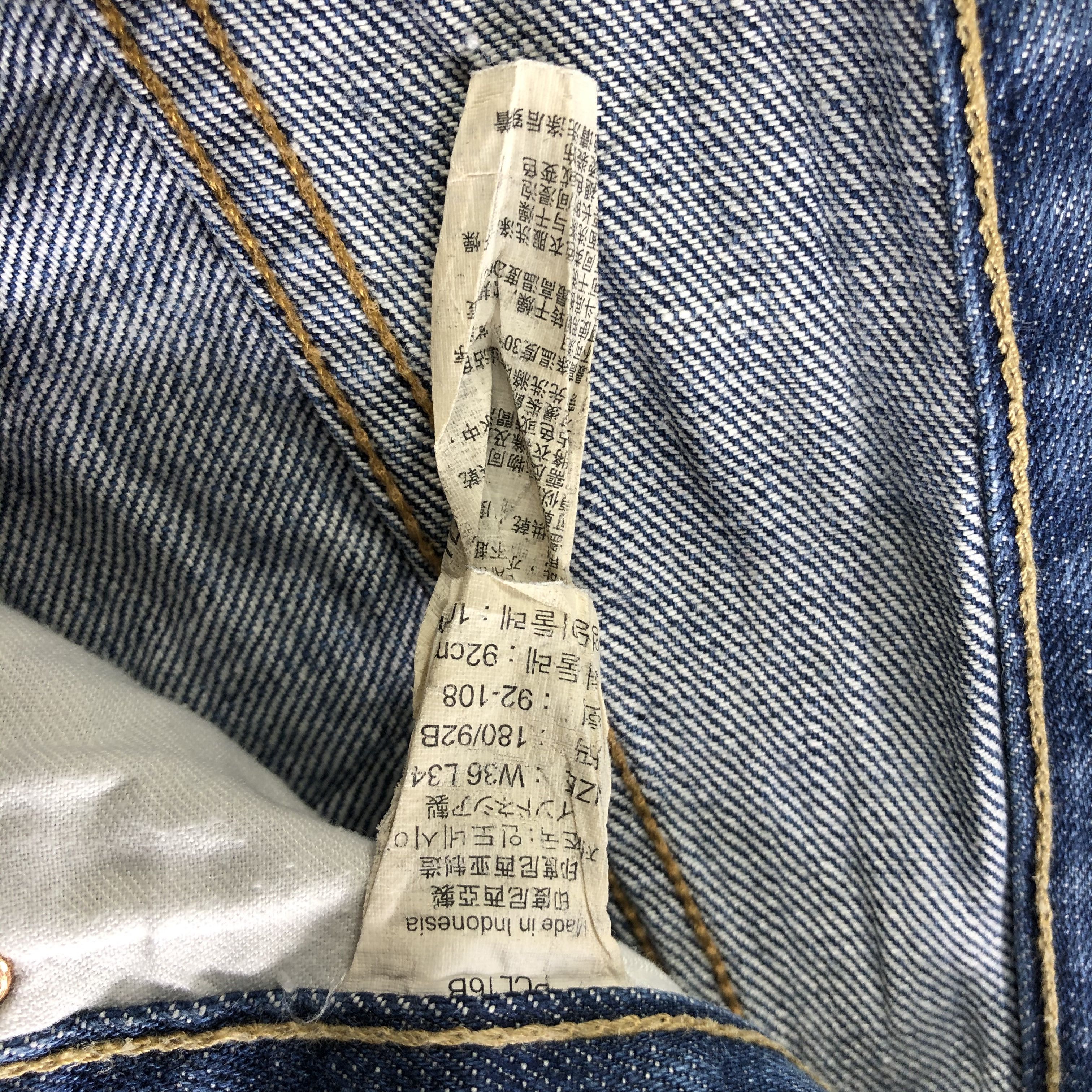 Levi's Vintage Blue Wash Levis 503 Jeans-J4067 Size US 37 - 10 Thumbnail