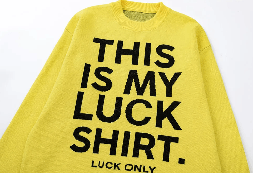 Japanese Brand × Vintage "Lucky Shirt -M" Long Sleeve T Shirt Size US M / EU 48-50 / 2 - 3 Thumbnail