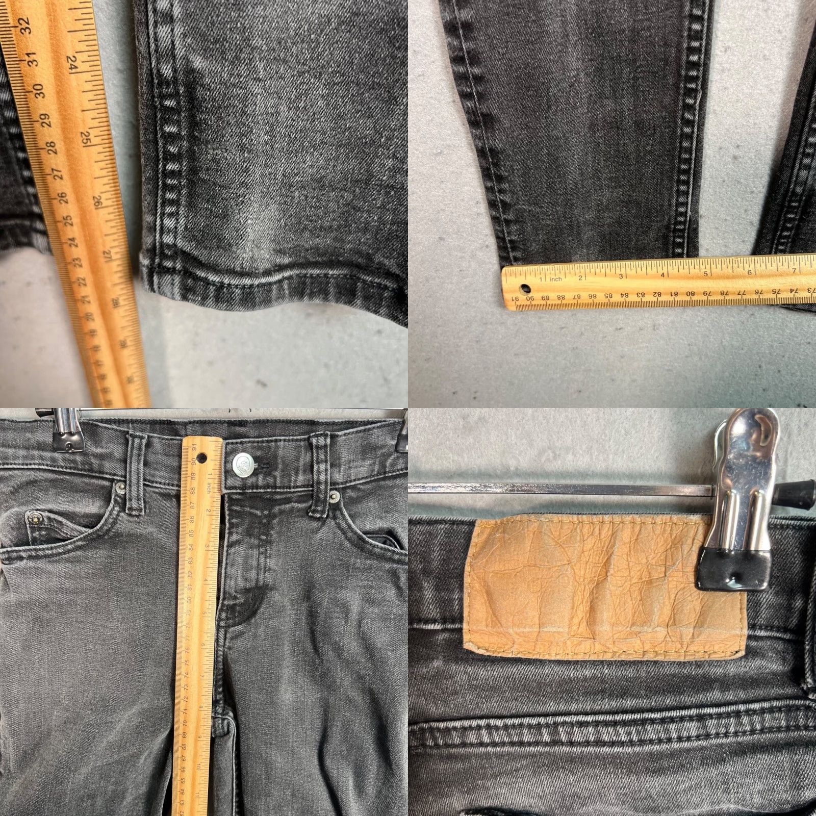 Cheap Monday Cheap Monday Black Slim Fit Denim Jeans Womens Size 27 x 30 Cotton Blend Slim Fit Jeans Black 27 30 Cotton Blend Denim Womens Jeans Cheap Monday Size 27" / US 4 / IT 40 - 8 Thumbnail