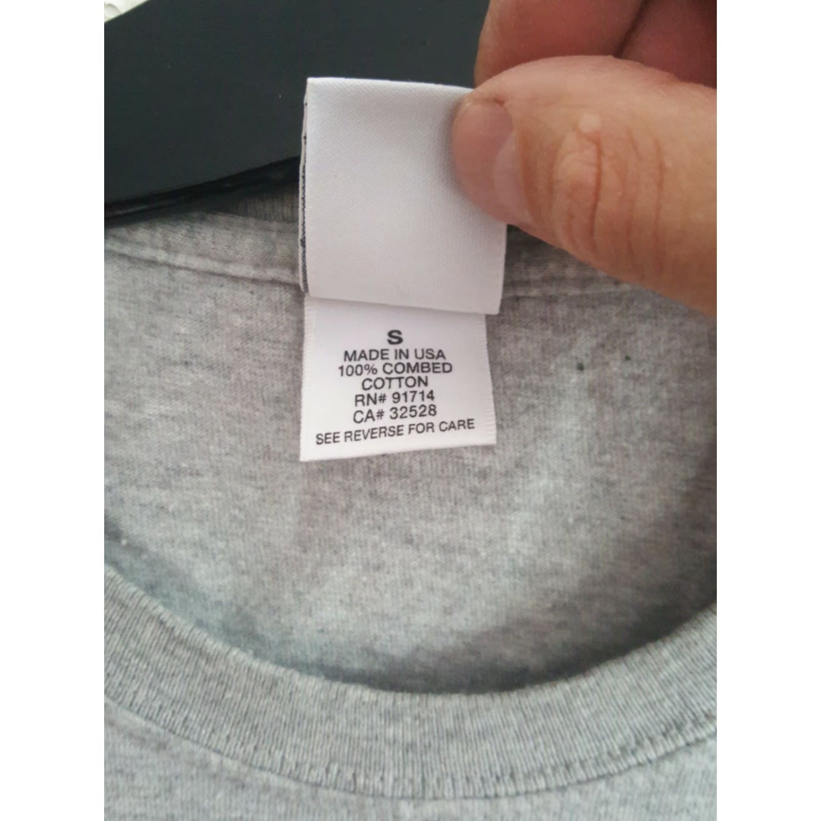 Armani Exchange VINTAGE Armani Exchange T Shirt Gray Small Mens USA Flagship Store NYC Made in USA Regular Basic Tee USA Men’s Small gray T Shirt Size US S / EU 44-46 / 1 - 2 Thumbnail