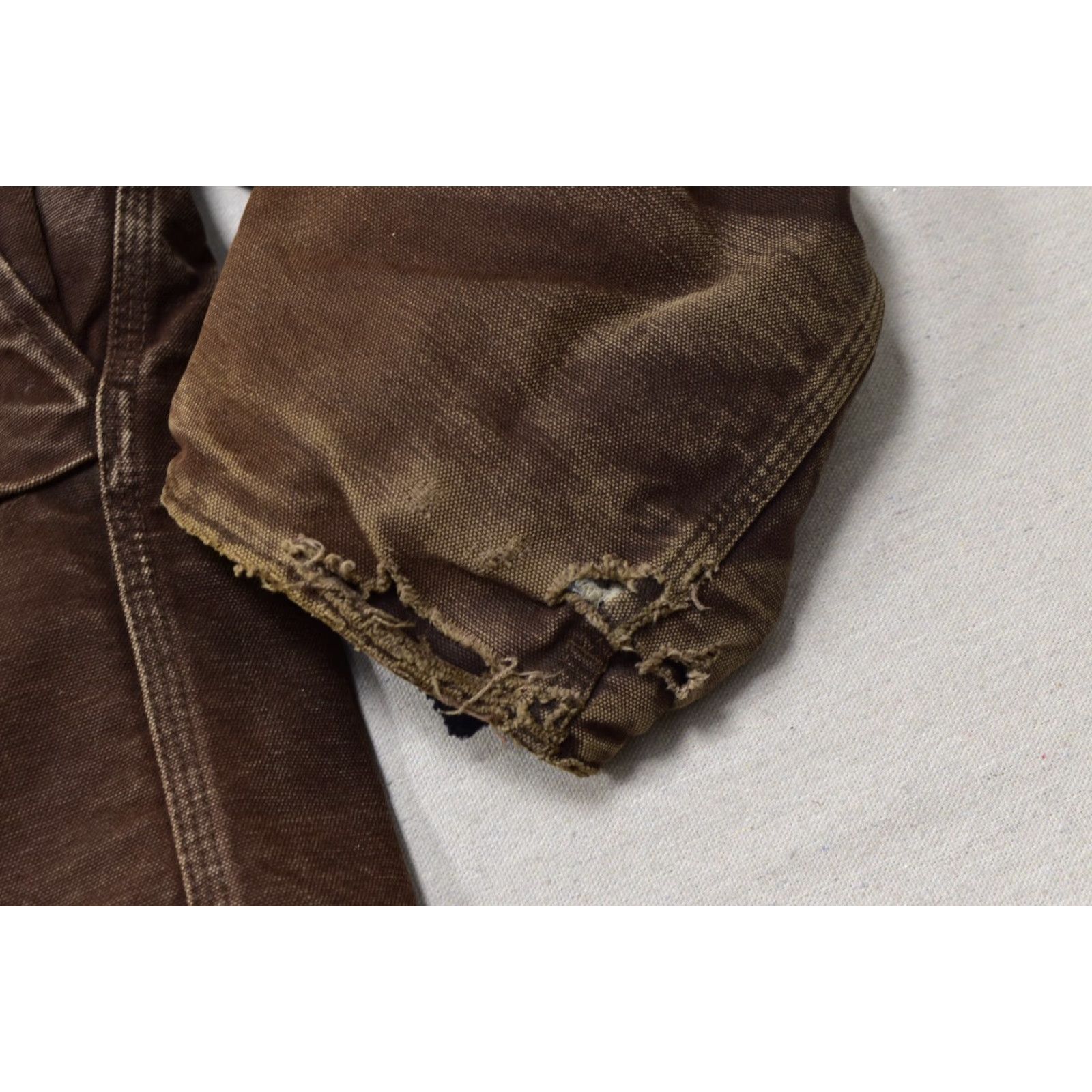 Carhartt VINTAGE Carhartt Jacket C26 DKB Arctic Traditional Coat Quilt Lined Duck Canvas Brown XL Parka Men Regular Zip Winter Fall Hunting Size US XL / EU 56 / 4 - 7 Thumbnail