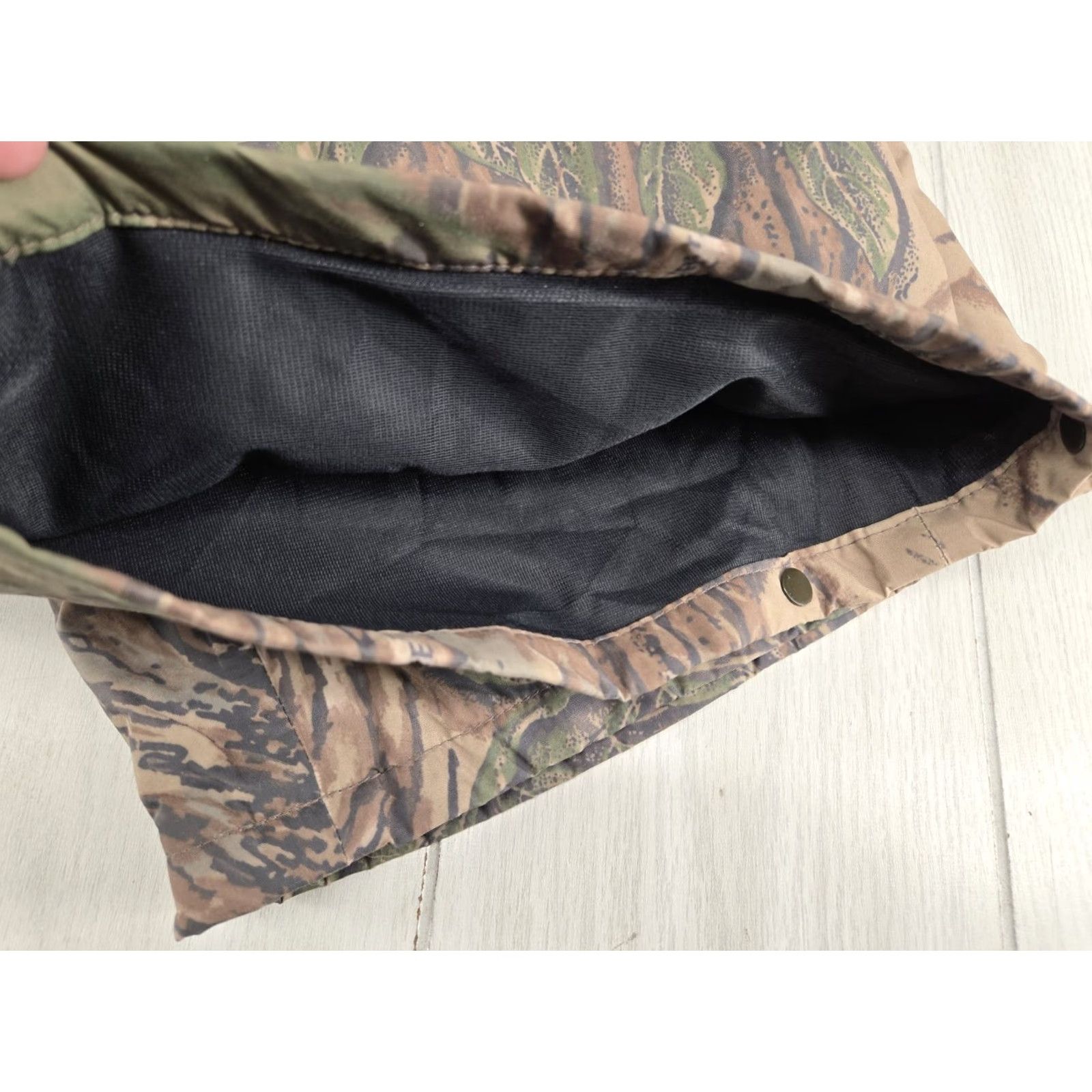 Walls VINTAGE Walls Water Pruf Camo Hunting Drawstring Pants Mens Large Regular 36-38 Realtree Size US 40 / EU 56 - 3 Thumbnail