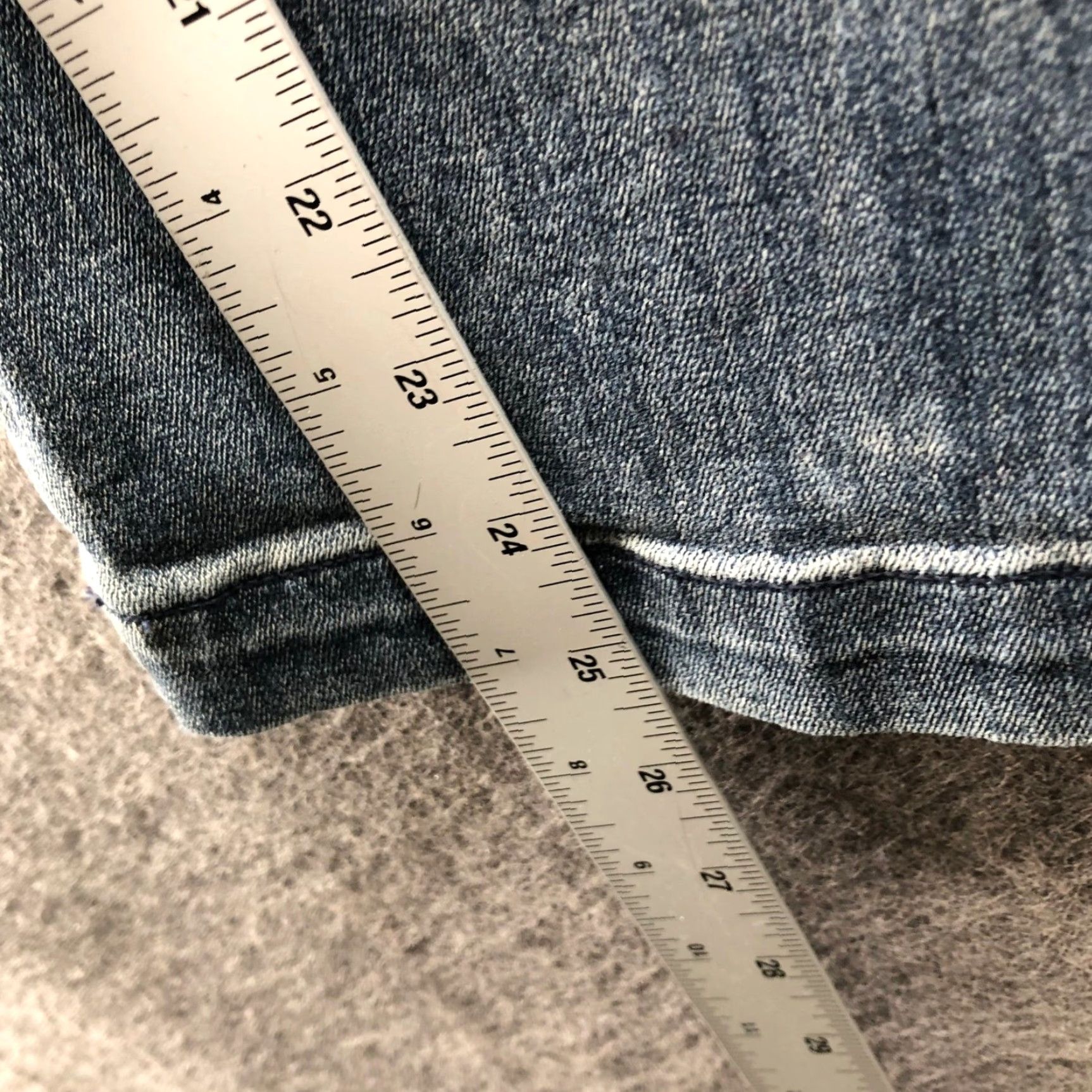 Express Express Jeans Womens 12 Blue Dark Wash Paperbag High Rise Wide-Leg Belted Crop 25in Inseam Size 34" / US 12 / IT 48 - 7 Thumbnail