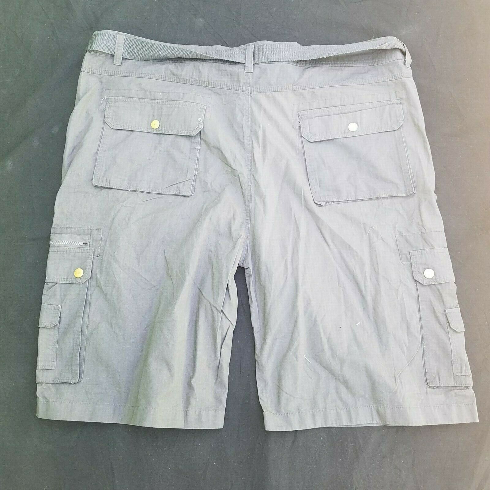 Other Men's Red Face Belted Cargo Shorts. Size 48. Tan. Size US 44 / EU 60 - 3 Thumbnail