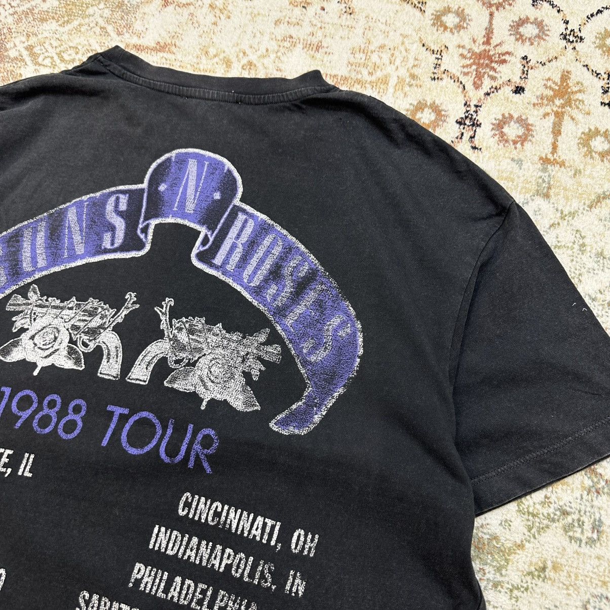 Guns N' Roses × Vintage Vintage Guns N Rosses T-shirts Big Logo Band Rock Y2K 00s Size US L / EU 52-54 / 3 - 8 Thumbnail