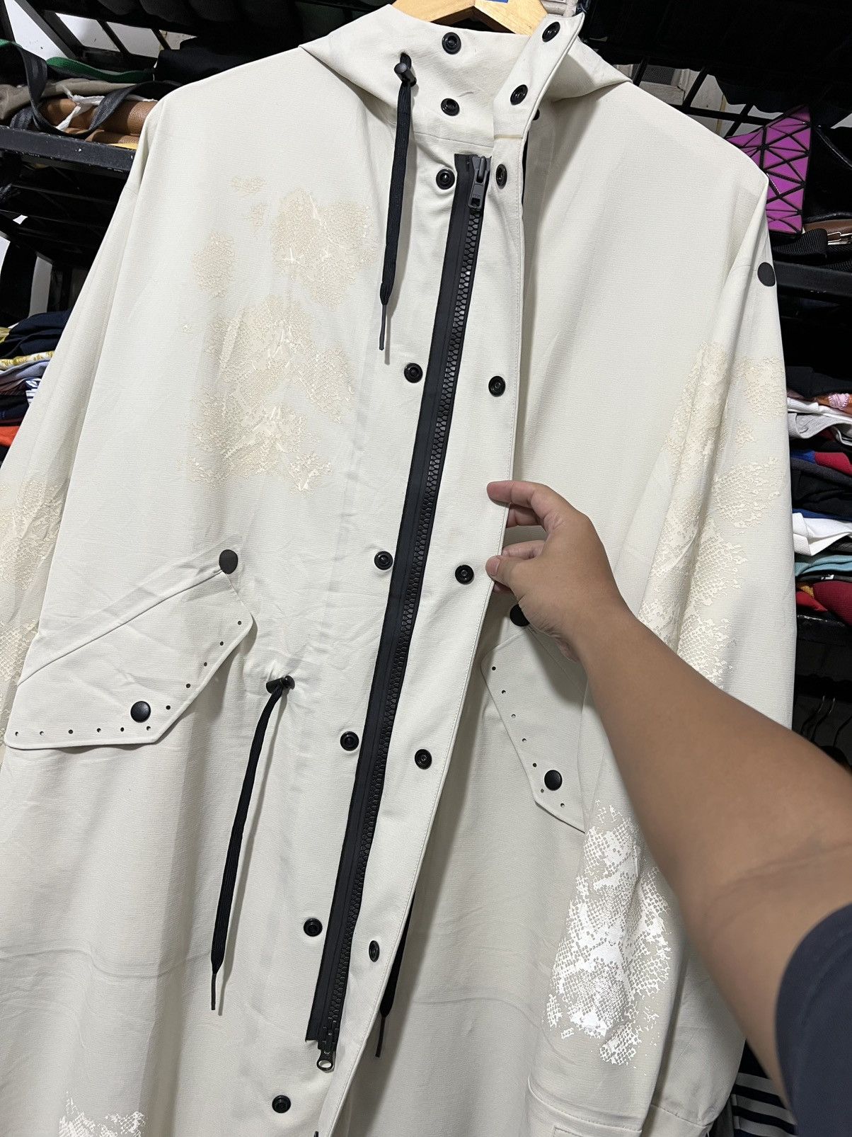 Yang Li Yang li trench coat parka reflective ss 2017 jacket Size US S / EU 44-46 / 1 - 21 Thumbnail