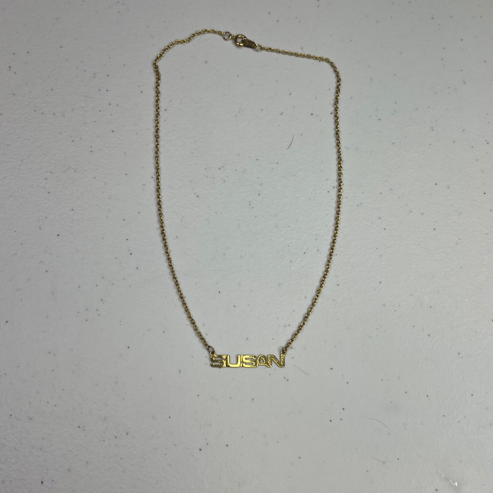 Designer Susan Women's Necklace on Gold Color 14” Alloy Chain Size ONE SIZE - 3 Thumbnail