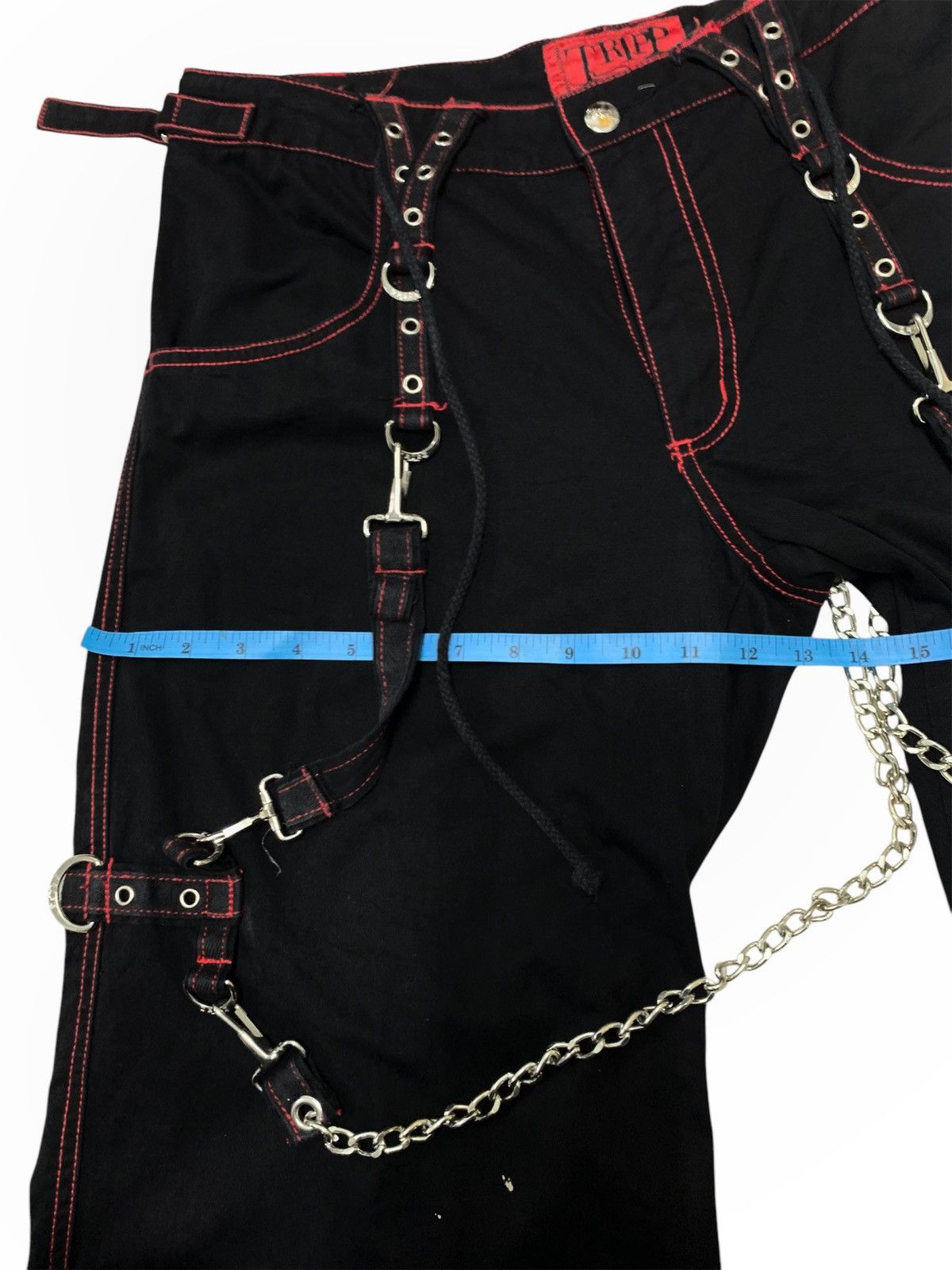 Japanese Brand × Seditionaries × Tripp NYC Tripp nyc dagger wide leg Size US 32 / EU 48 - 7 Thumbnail