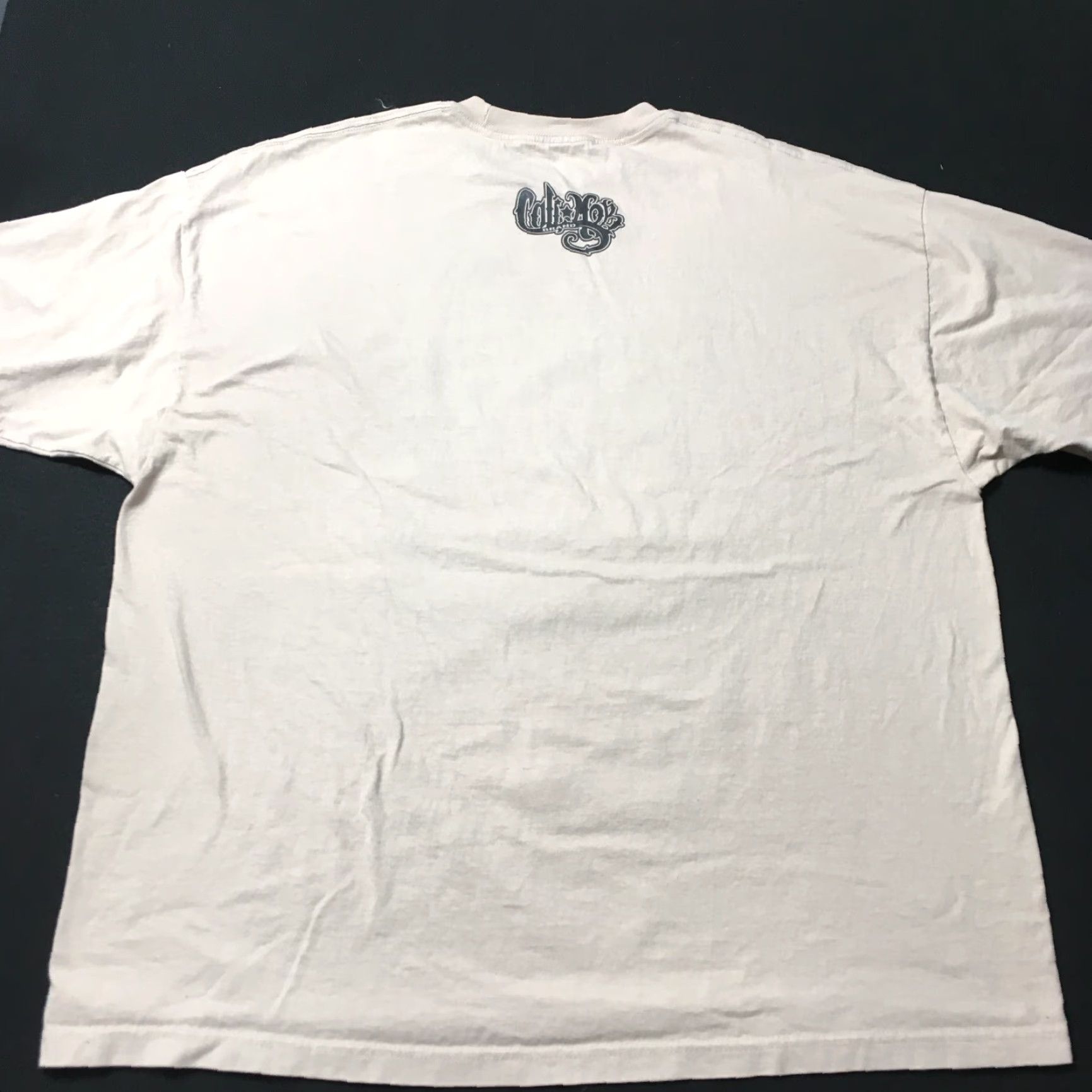 Vintage VINTAGE CALI MOB Life Chicano Mexican Thug Life Black T-Shirt Men's 3XL Size US XXL / EU 58 / 5 - 6 Thumbnail