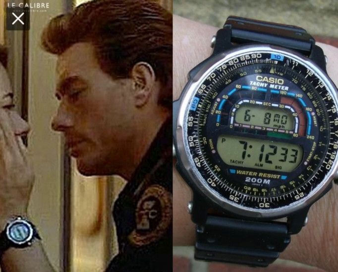 Casio CASIO DW-4000 ''Sky Walker'' worn by Van Damme in TimeCop Size ONE SIZE - 9 Thumbnail