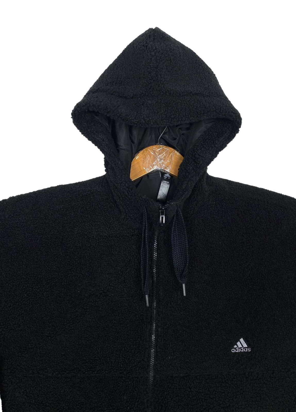 Adidas Rare‼️ Adidas Hoodie Fleece Deep Pile Small Logo Size US S / EU 44-46 / 1 - 4 Thumbnail