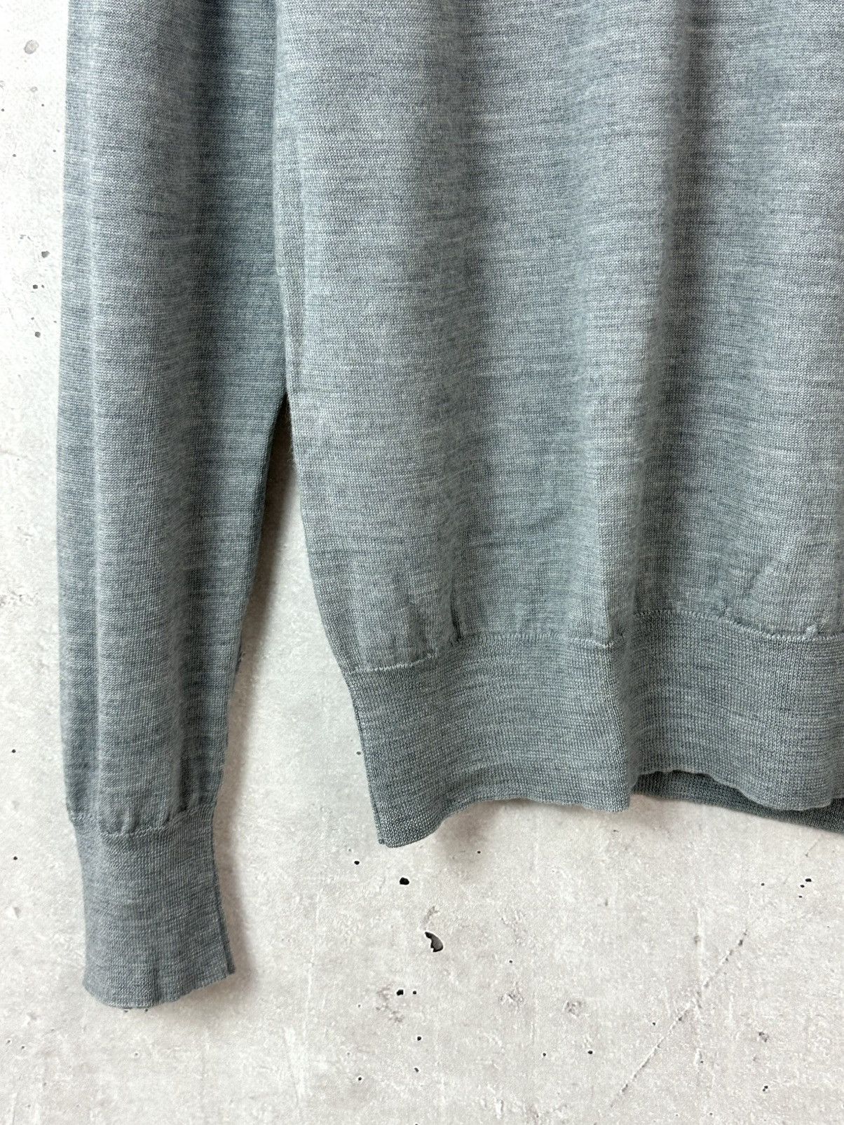 Filippa K Filippa K Grey Wool Knit Long Sleeve Men’s Sweater Size US XL / EU 56 / 4 - 6 Thumbnail