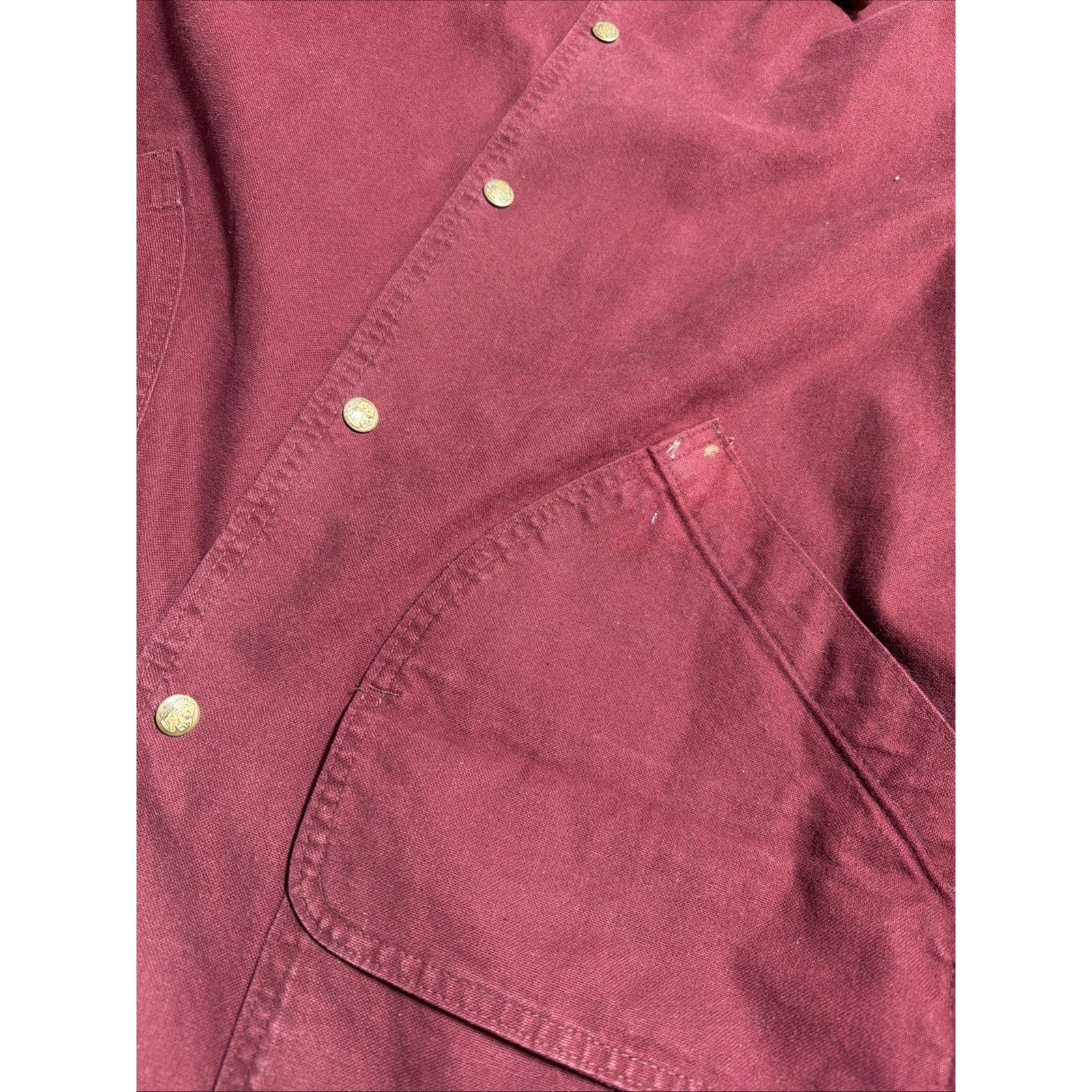 Woolrich Woolen Mills Vintage Woolrich Made USA Wool Lined Chore Canvas Jacket XL Size US XL / EU 56 / 4 - 3 Thumbnail