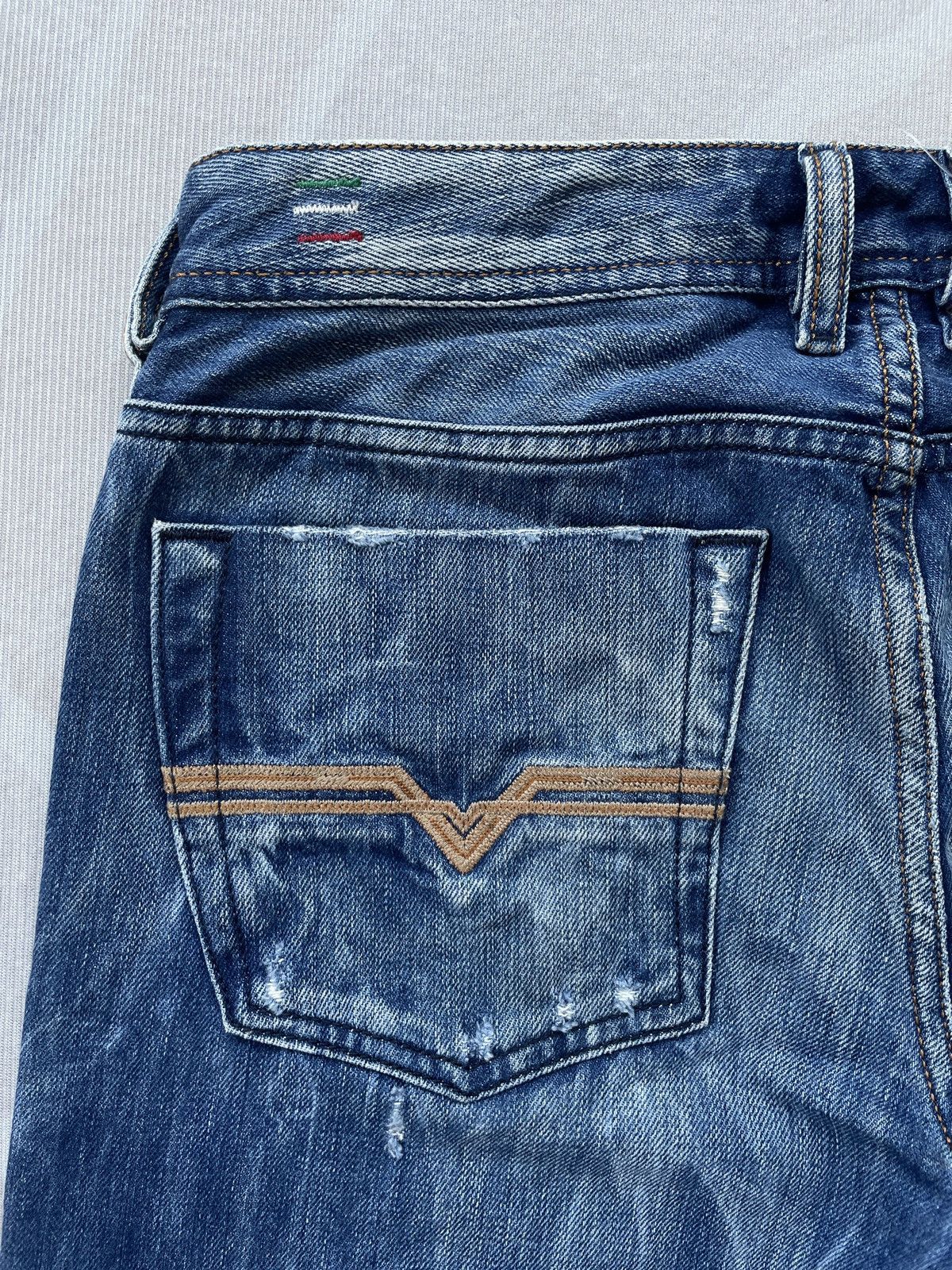 Diesel Diesel Zatiny Jeans (P102) Size US 30 / EU 46 - 10 Thumbnail