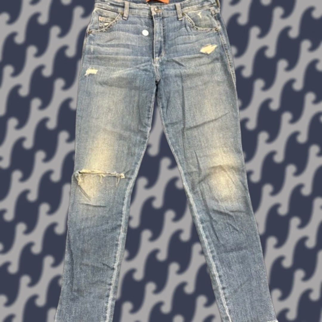 Vintage JOE'S The Wasteland Ankle High Rise Skinny Jeans Collector Edition Women Size 27 Blue Size 27" / US 4 / IT 40 - 1 Thumbnail