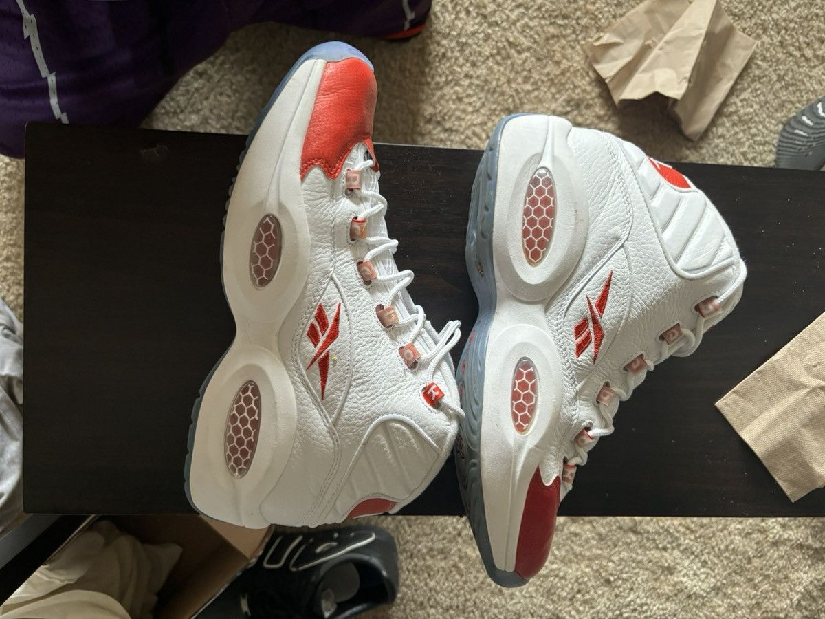 Reebok Reebok Question 10.5 Pearlized red toe Size US 10.5 / EU 43-44 - 3 Thumbnail