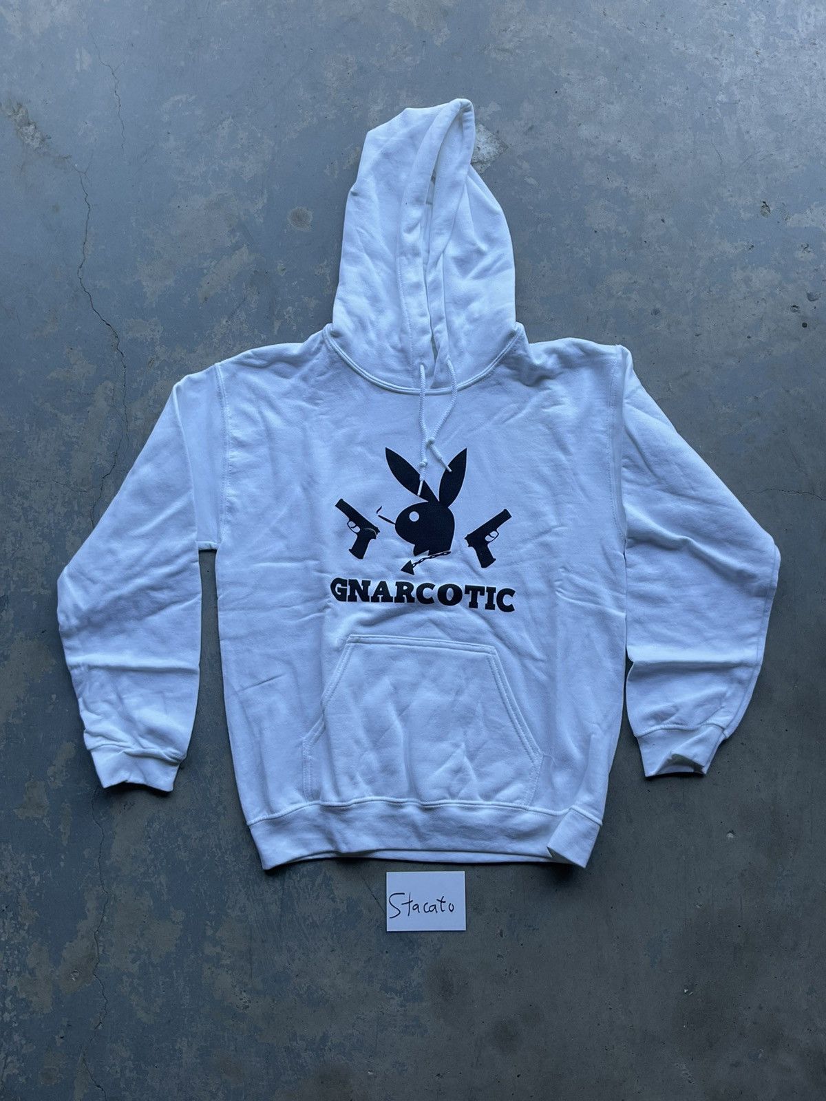 Gnarcotic Gnarcotic Lil Gnar Playboy Hoodie White Size US S / EU 44-46 / 1 - 1 Thumbnail