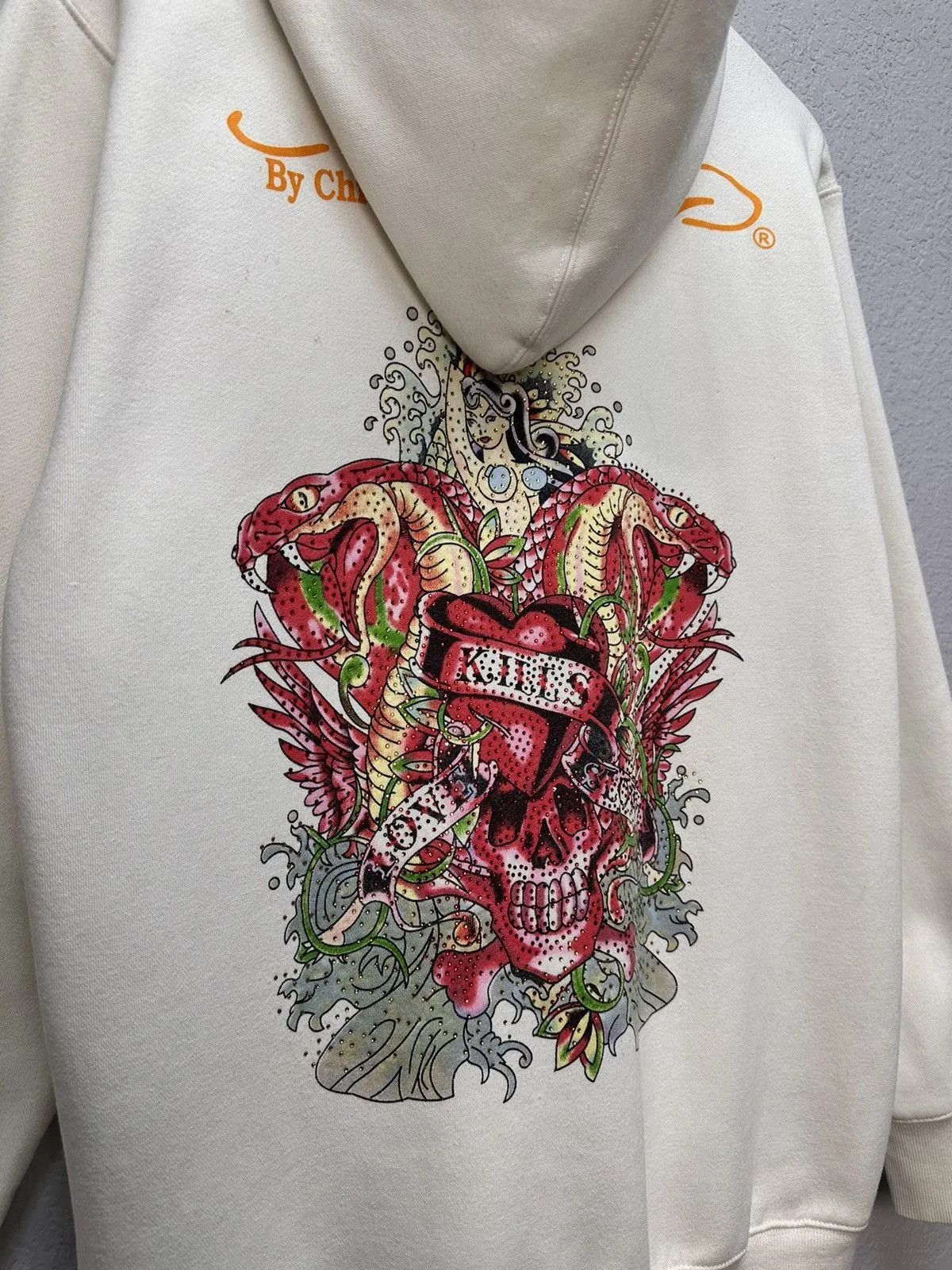 Christian Audigier Vintage Ed Hardy by Christian Audigier Hoodie Japan Opium Size US XL / EU 56 / 4 - 12 Thumbnail