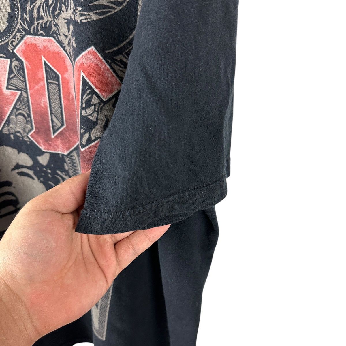 Band Tees × Vintage Vintage AC/DC Black Ice Rock Band Music Shirt Size US XL / EU 56 / 4 - 4 Thumbnail