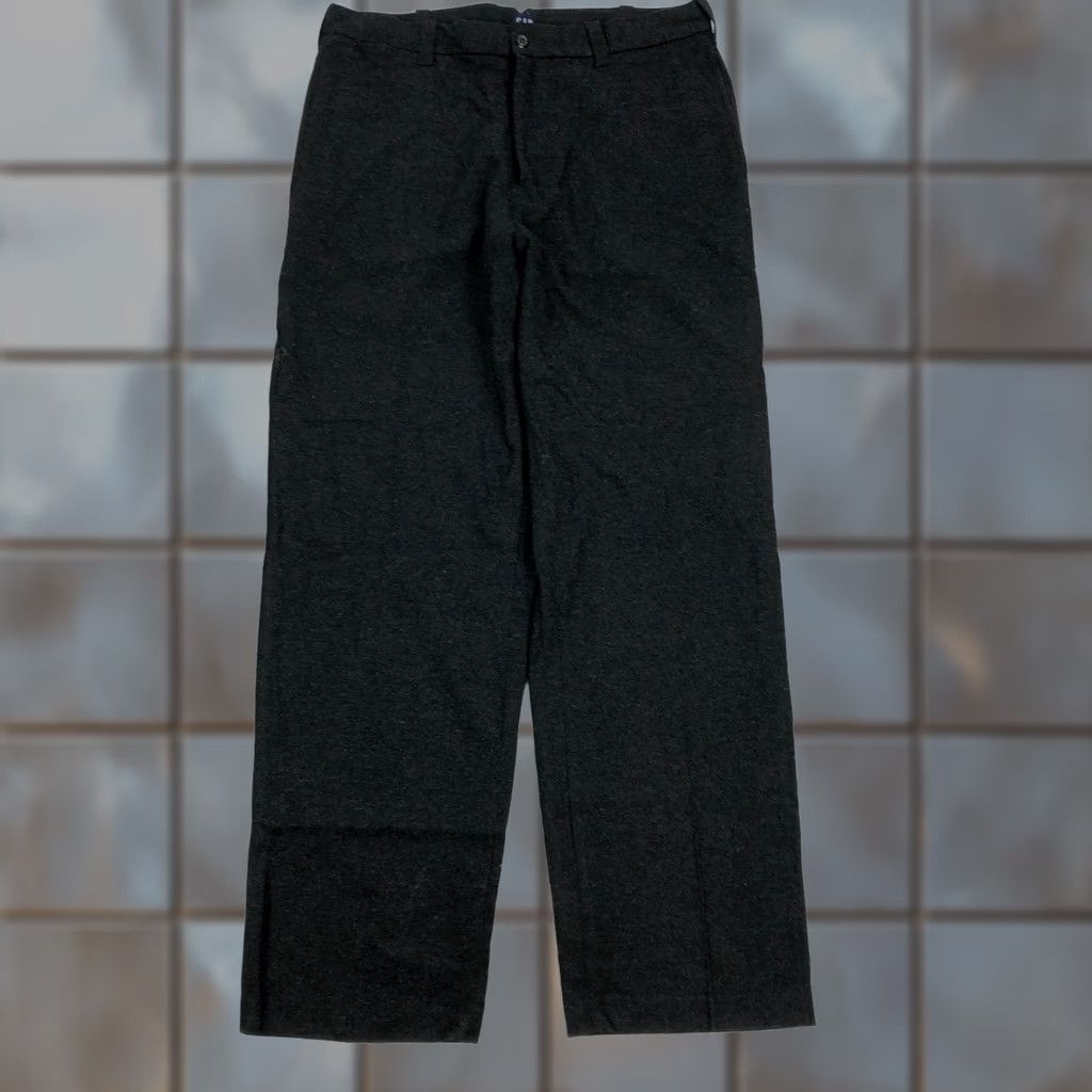 Gap VINTAGE GAP Pants Mens 34x32 Wool Blend Stretch Y2K Charcoal Size US 34 / EU 50 - 1 Thumbnail