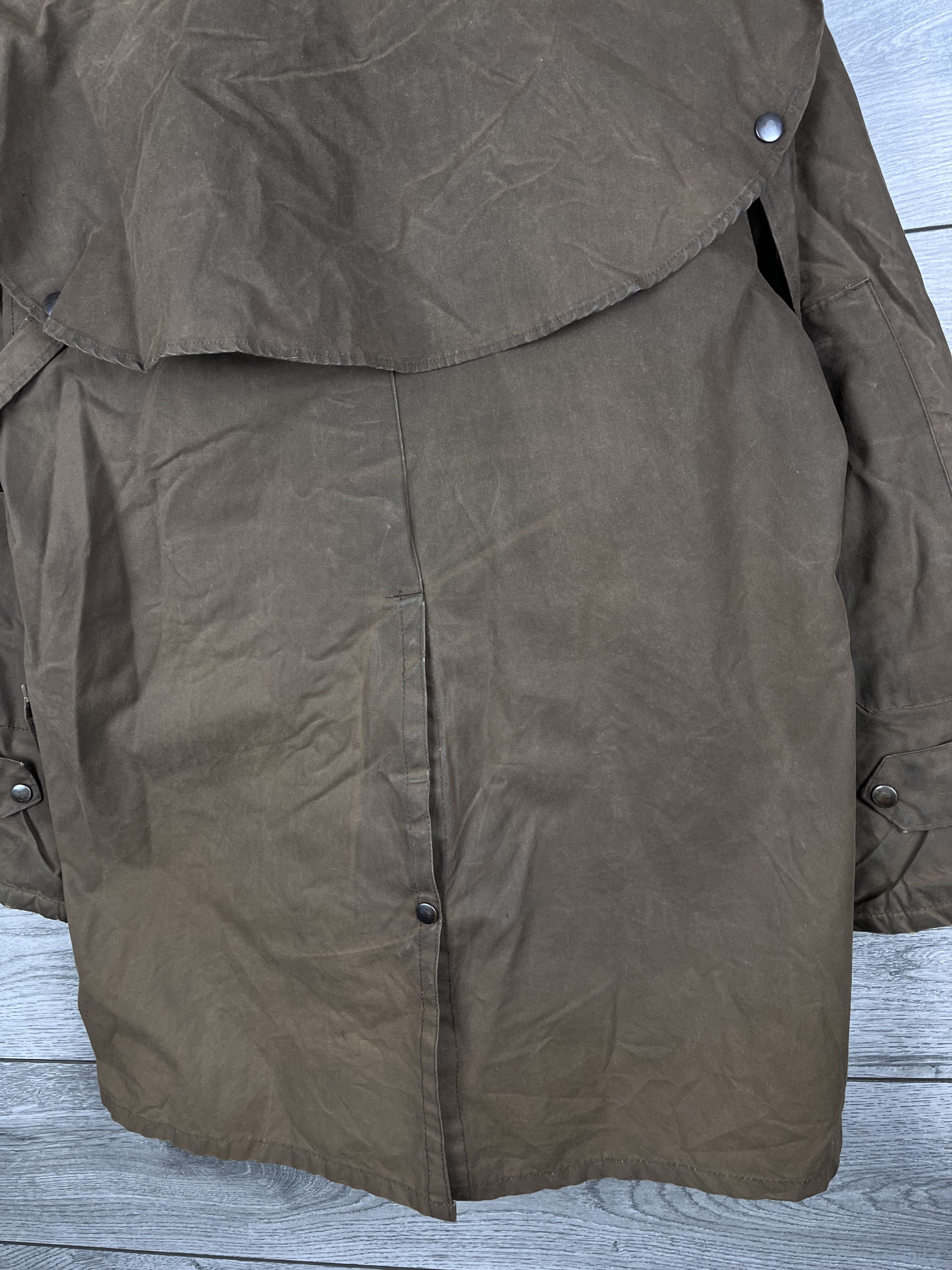 Bronze 56k Vintage men's waxed jacket Bronte classic made in England Size US S / EU 44-46 / 1 - 14 Thumbnail