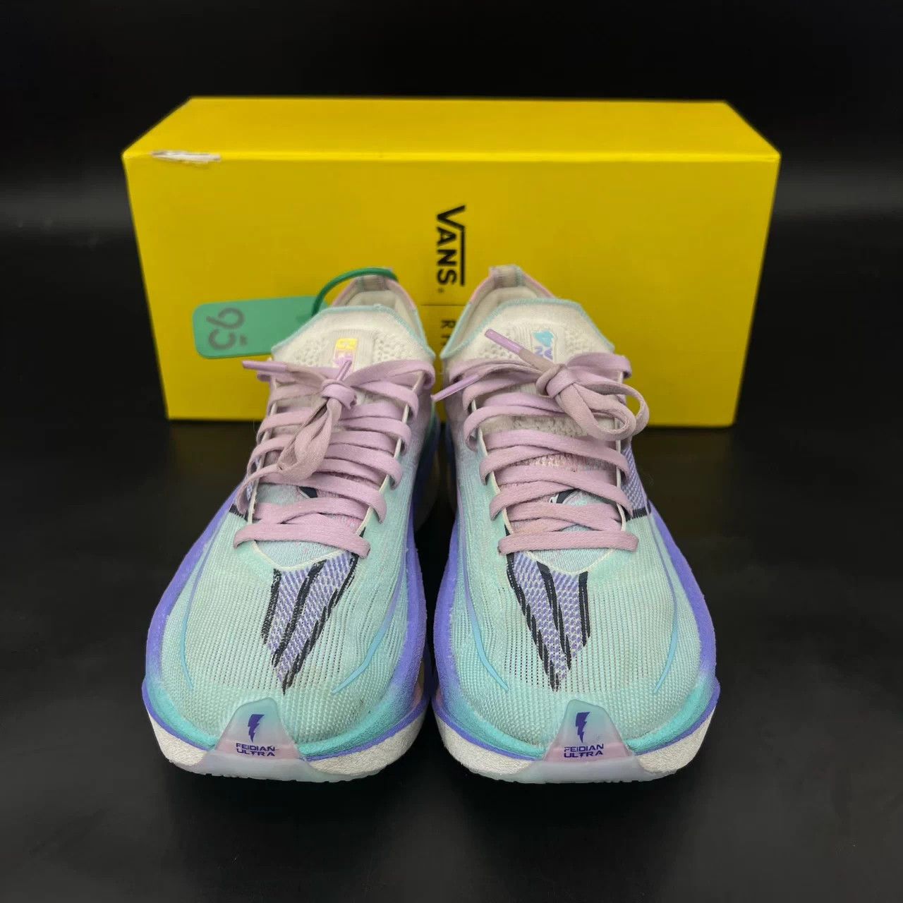 Li-Ning LI-NING Feidie 4 Blue Purple White Like New 37.5 Size US 5.5 / IT 35.5 - 4 Thumbnail