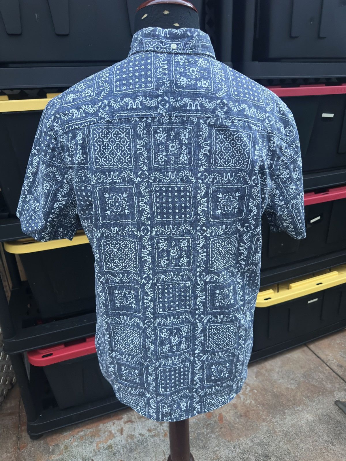 Reyn Spooner Reyn Spooner Tailored Fit Blue Hawaiian Print Men's L Size US L / EU 52-54 / 3 - 2 Thumbnail