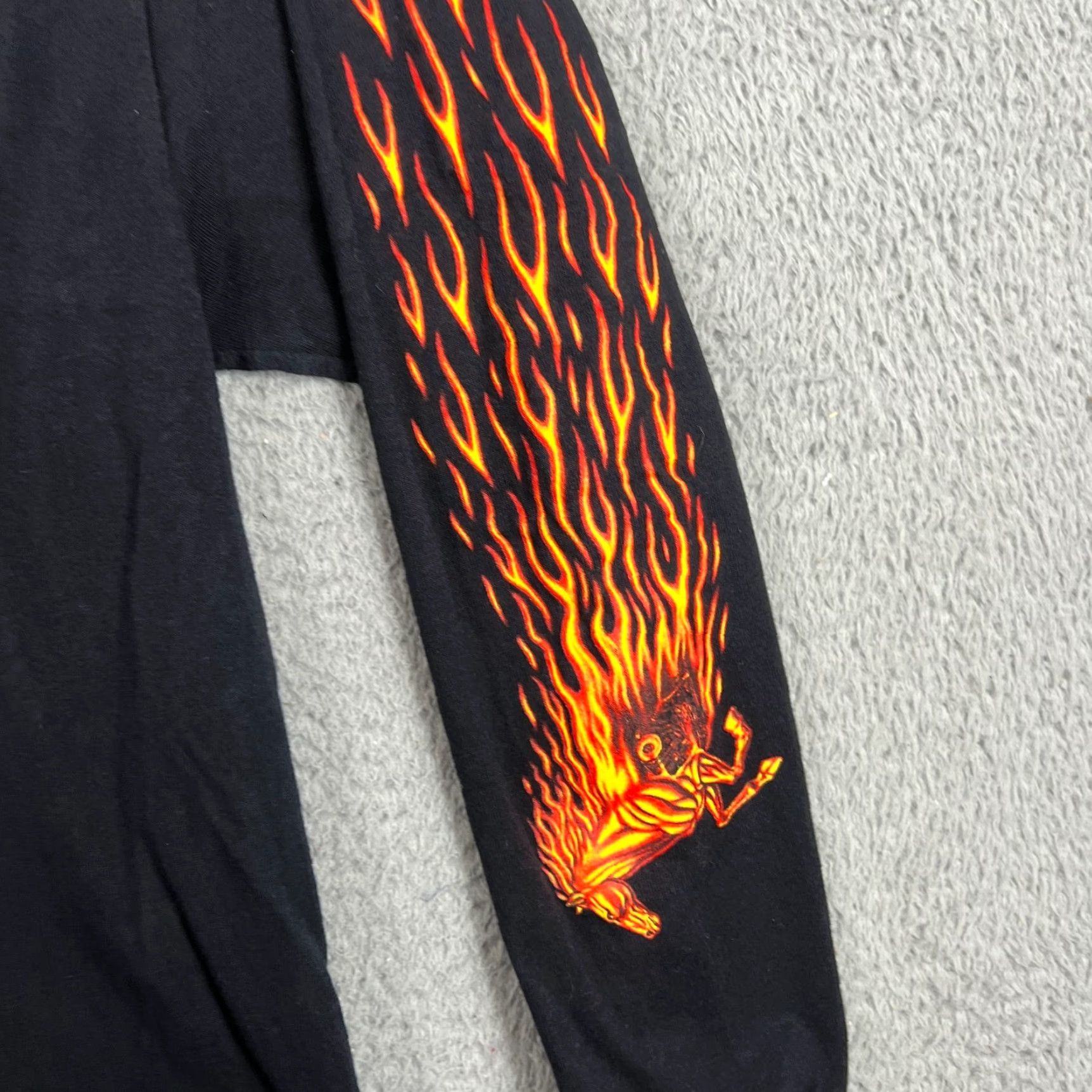 Vintage VINTAGE VTG Iron Horse Saloon Bike Flame Long Sleeve T Shirt Mens M Size US M / EU 48-50 / 2 - 6 Thumbnail