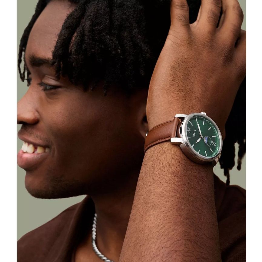 Fossil Fossil BQ2907 Rhett Multifunction Brown Leather Watch Size ONE SIZE - 11 Thumbnail