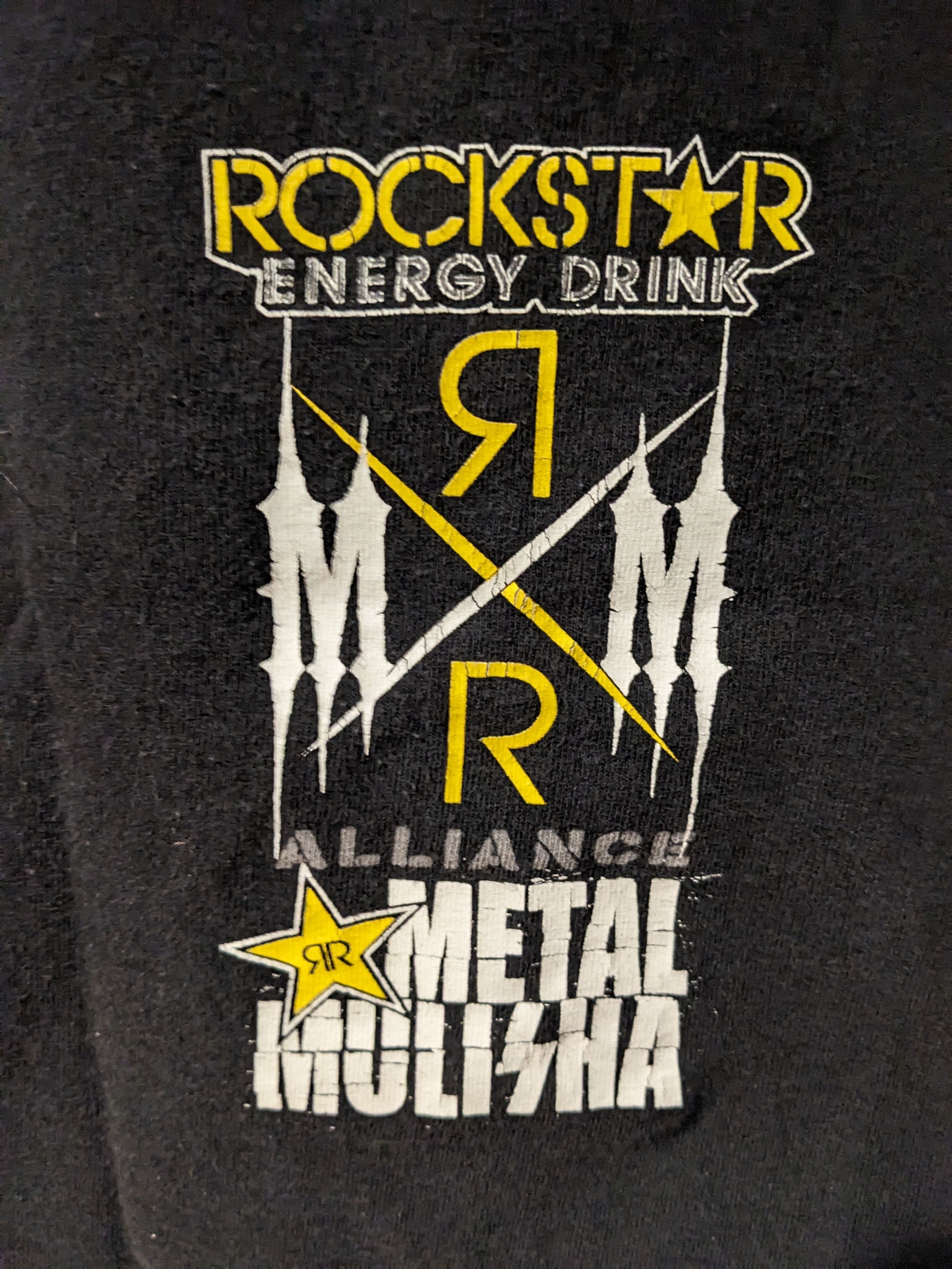 Metal Mulisha × Vintage Vintage Y2K Metal Mulisha RockStar Energy Drink T-Shirt Size US M / EU 48-50 / 2 - 7 Thumbnail