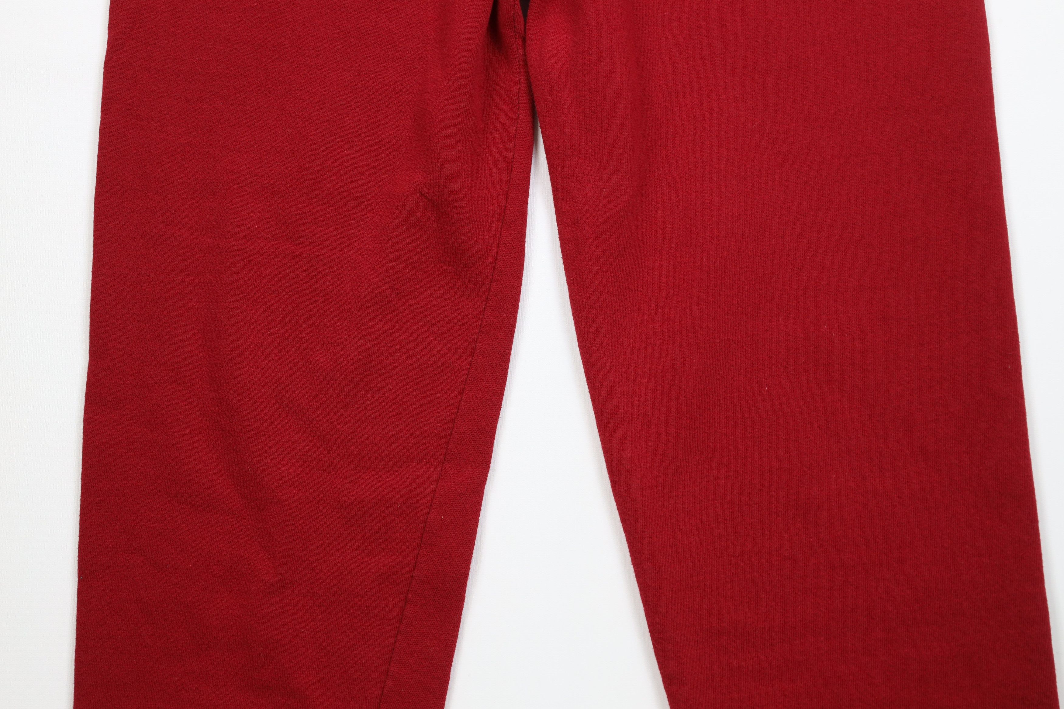 Vintage Vintage 90s Streetwear Sweatpants Joggers Pants Red USA Size US 38 / EU 54 - 3 Thumbnail