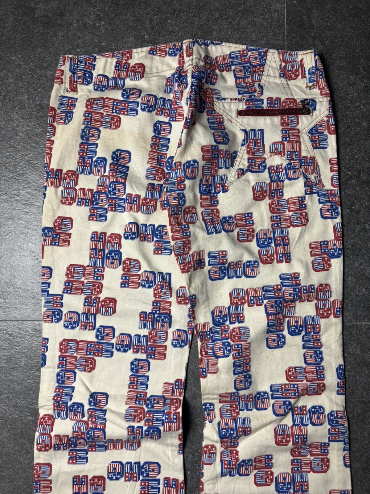 Hysteric Glamour 2000s Hysteric Glamour ‘HG’ Full Print Star Pants Size US 28 / EU 44 - 14 Thumbnail