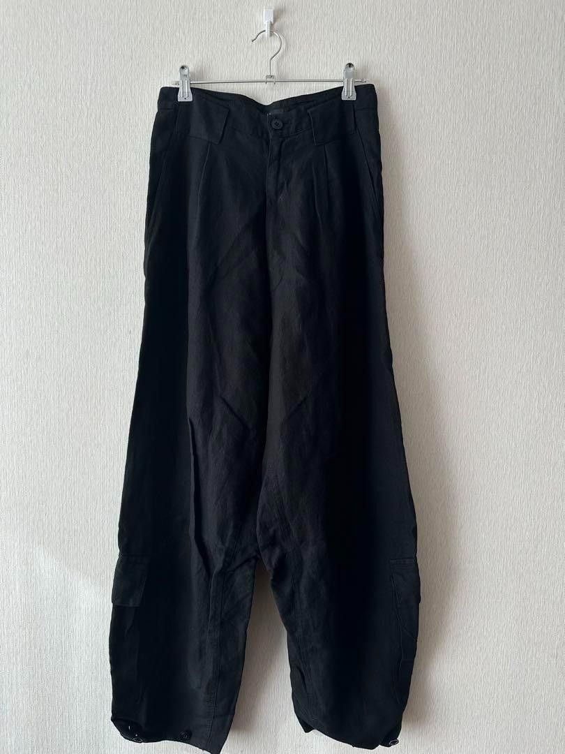 Yohji Yamamoto Yohji Yamamoto Linen Balloon Cargo Pant Size US 29 - 1 Thumbnail
