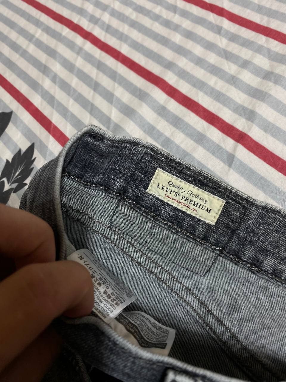 Levi's × Vintage VINTAGE LEVIS PREMIUM Button Fly Straight Leg Denim Jeans Size US 34 / EU 50 - 20 Thumbnail