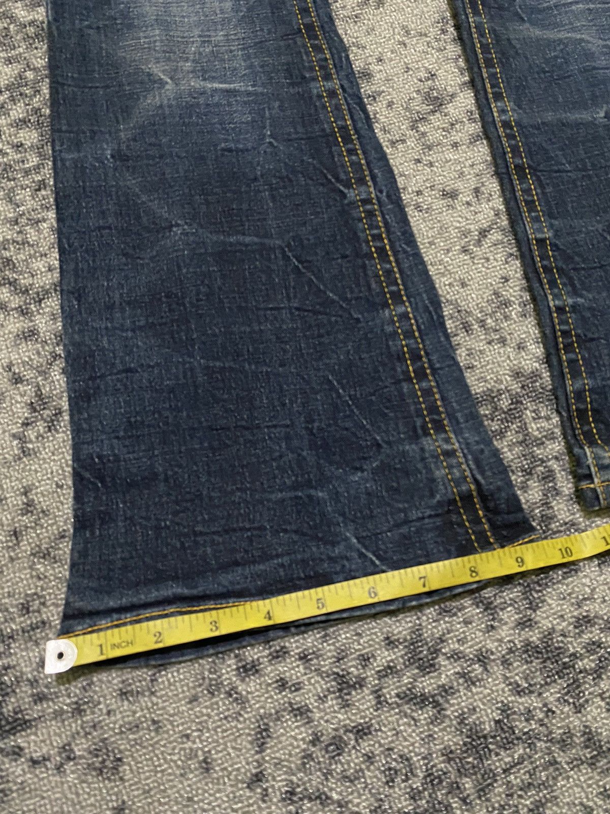 Hysteric Glamour Y2k the vintage standar ifsixwasnine bootcut Jeans Size 29" - 12 Thumbnail