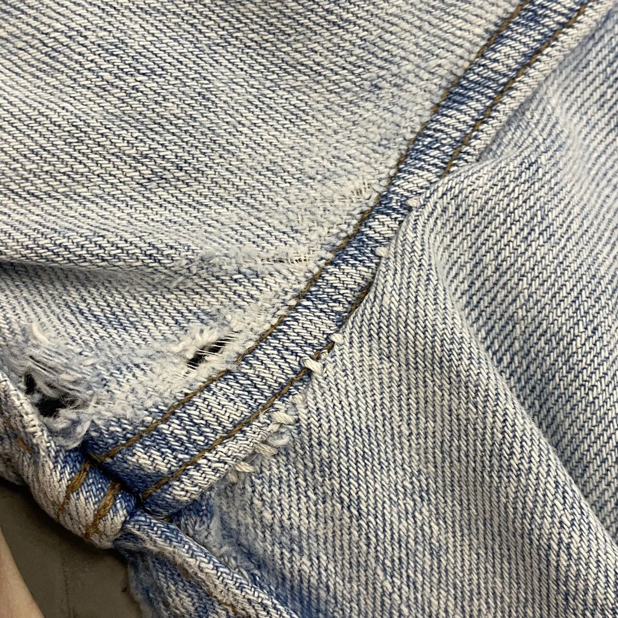 Japanese Brand × Levi's × Vintage Vtg 90s Levis Silvertab Baggy Thrashed Jeans Skater Grunge Size US 35 - 7 Thumbnail