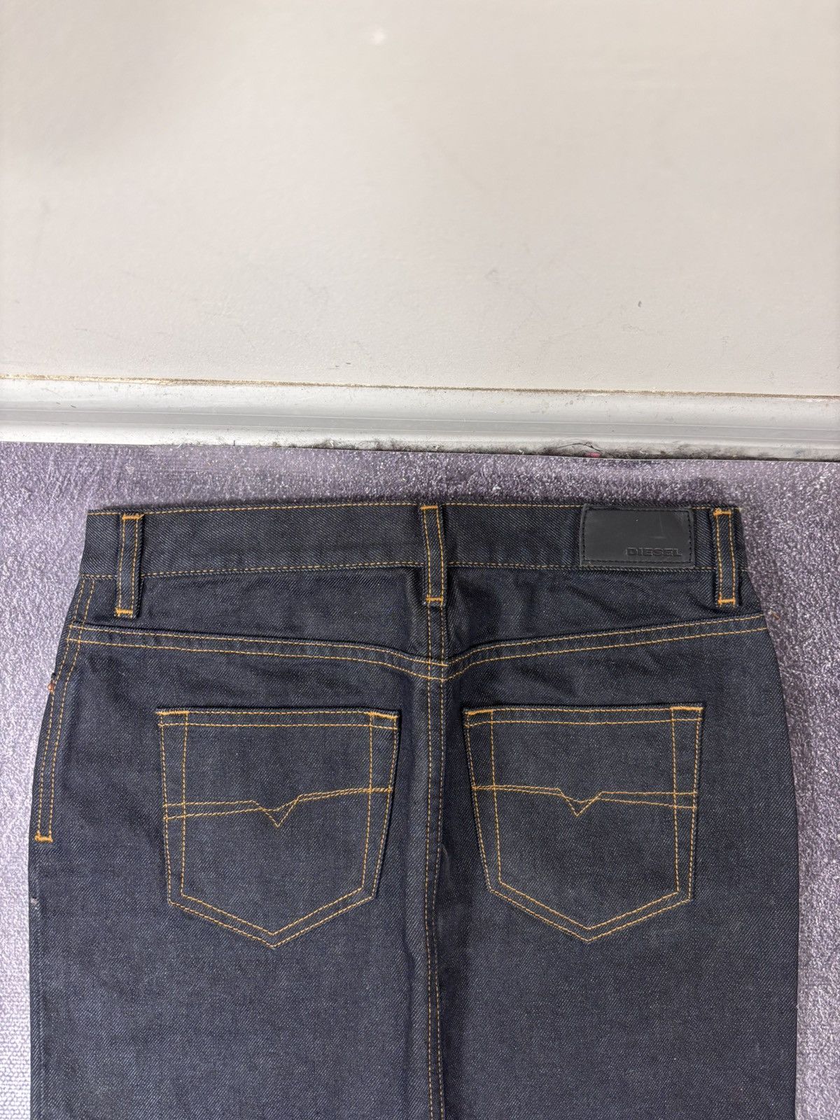Diesel Diesel De-Mode NWT Women’s Navy/Black Denim Mini Skirt Size 24" / US 00 / IT 34 - 15 Thumbnail