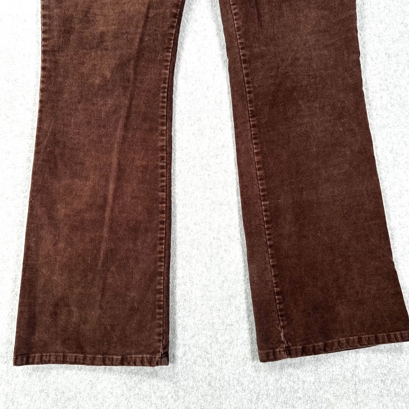Vintage St. John's Bay Chino Pants Brown Women's 12P Bootcut Corduroy Pockets Regular Inseam 29P Size 34" / US 12 / IT 48 - 7 Thumbnail