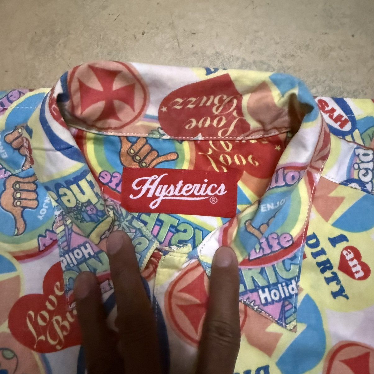 Hysteric Glamour Hysteric Glamour Full Print Button Up Shirt Size US S / EU 44-46 / 1 - 9 Thumbnail