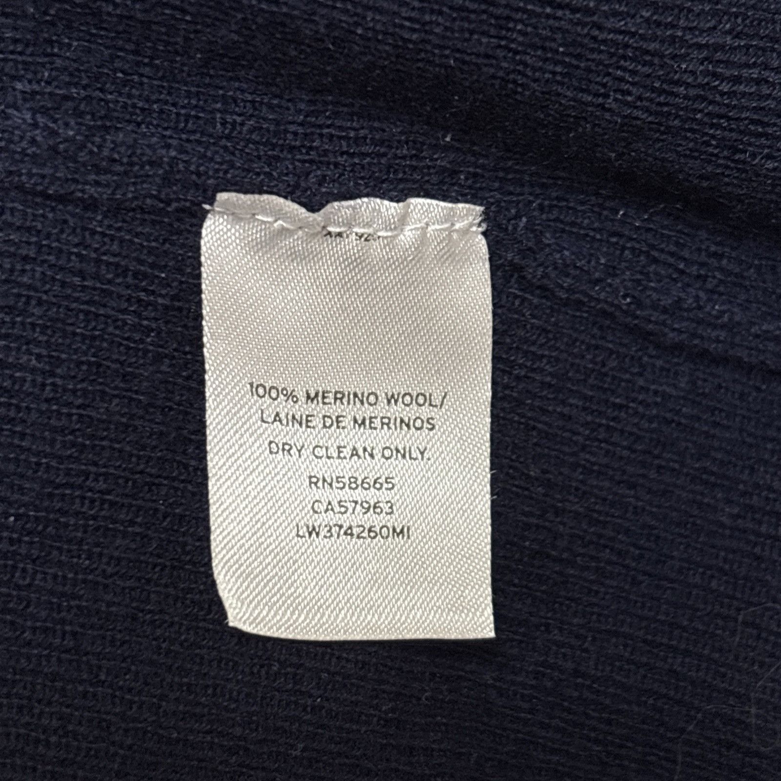 Other Lewit Wool Sweater Womens XS Blue Merino Pullover Cut Out Ba Size XS / US 0-2 / IT 36-38 - 8 Thumbnail
